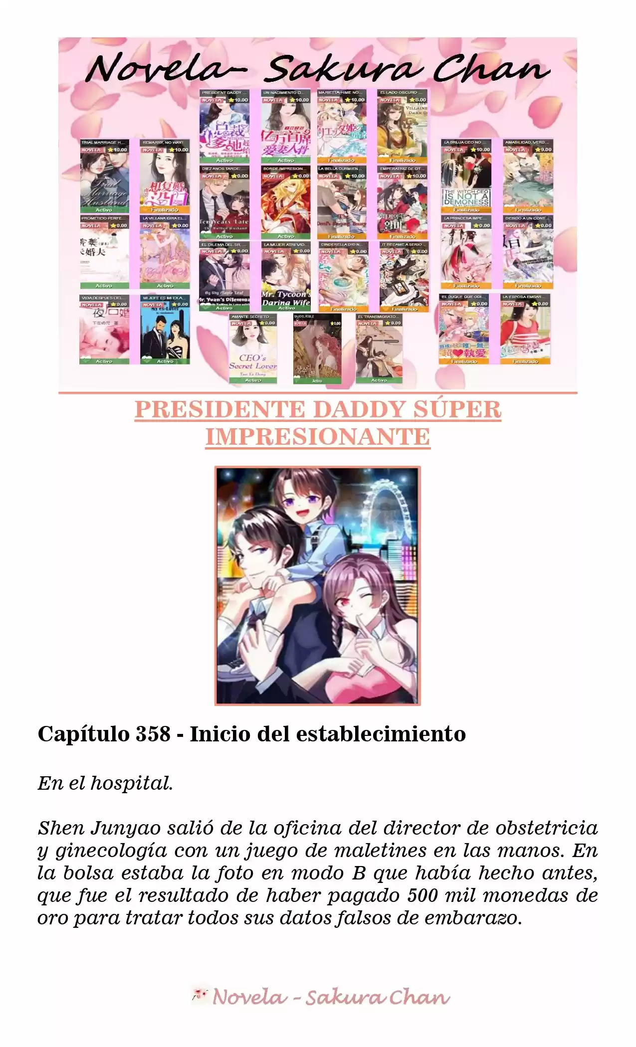 President Daddy Super Awesome (Novela) - Capítulo 358 - Página 1 - LectorTMOo