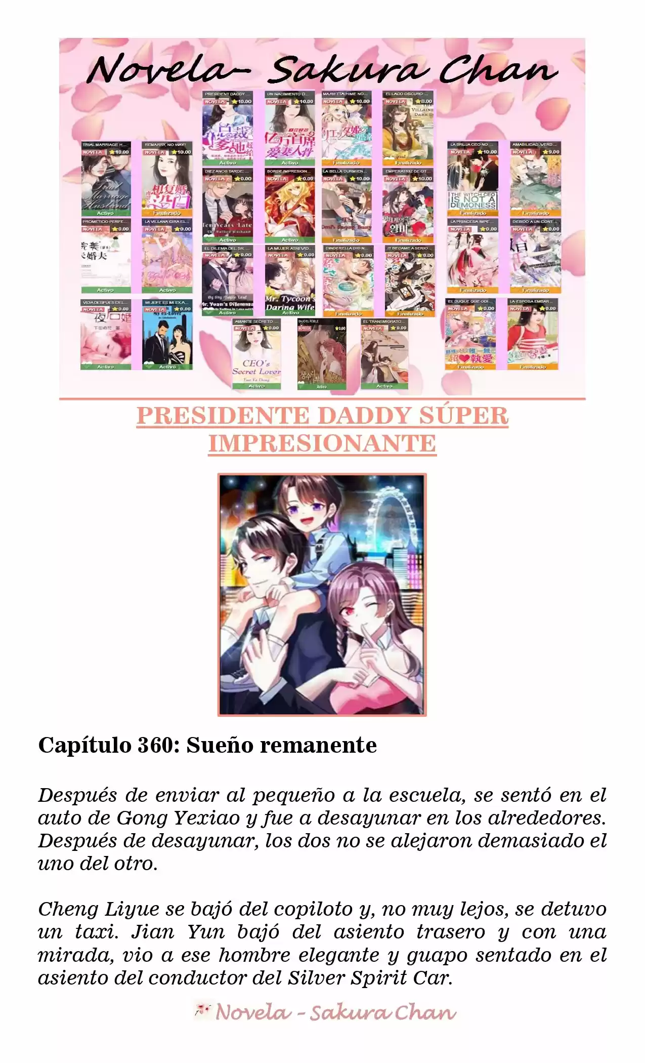 President Daddy Super Awesome (Novela) - Capítulo 360 - Página 1 - LectorTMOo