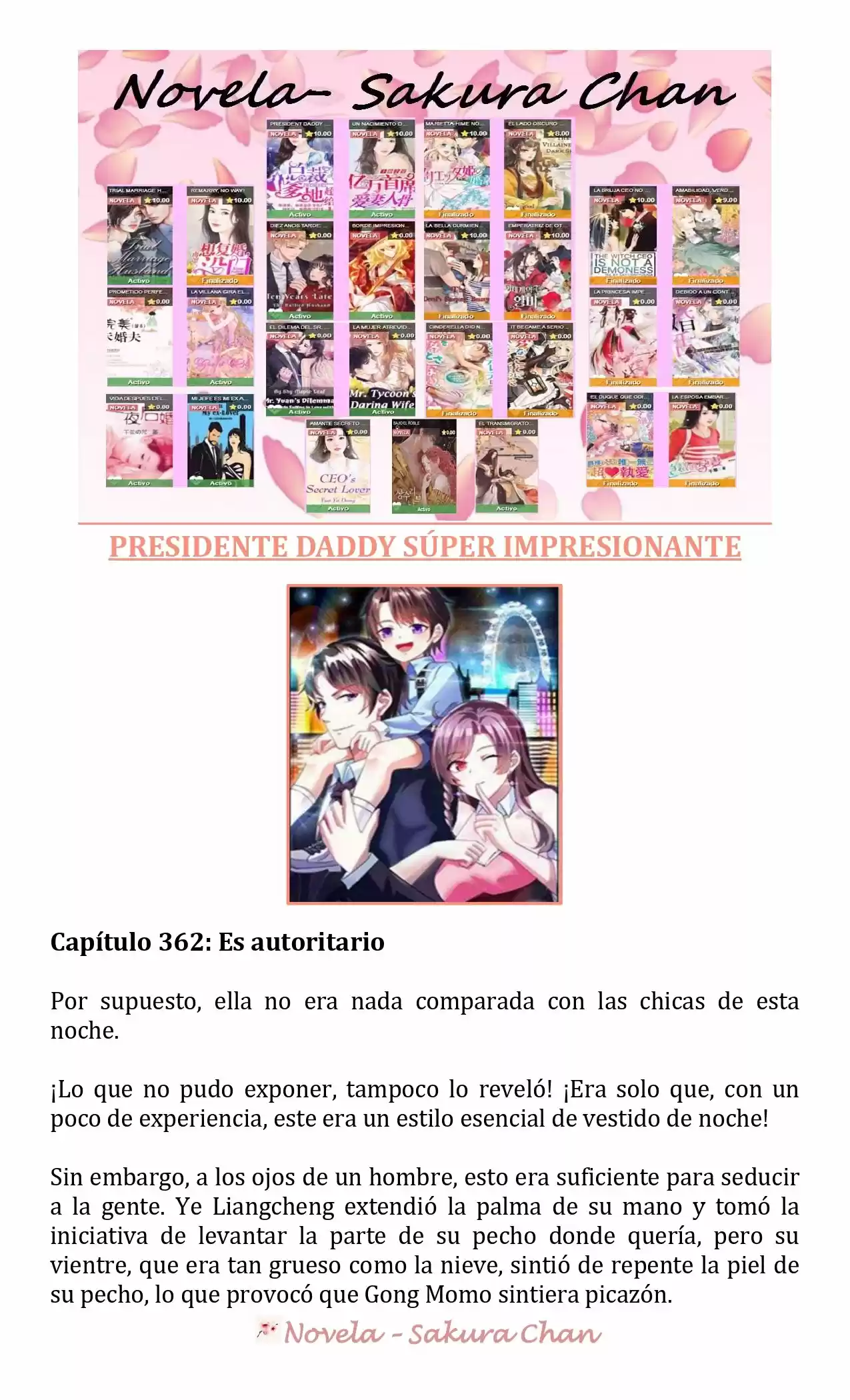 President Daddy Super Awesome (Novela) - Capítulo 362 - Página 1 - LectorTMOo