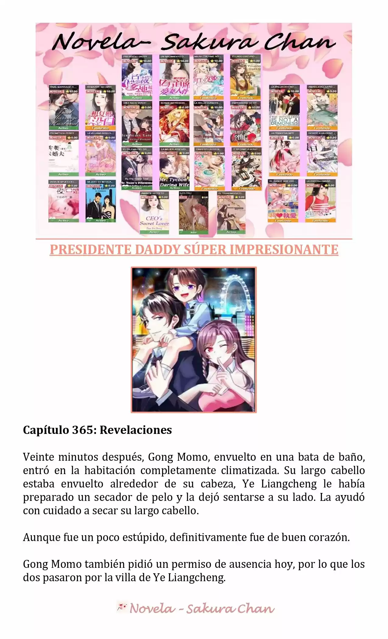 President Daddy Super Awesome (Novela) - Capítulo 365 - Página 1 - LectorTMOo