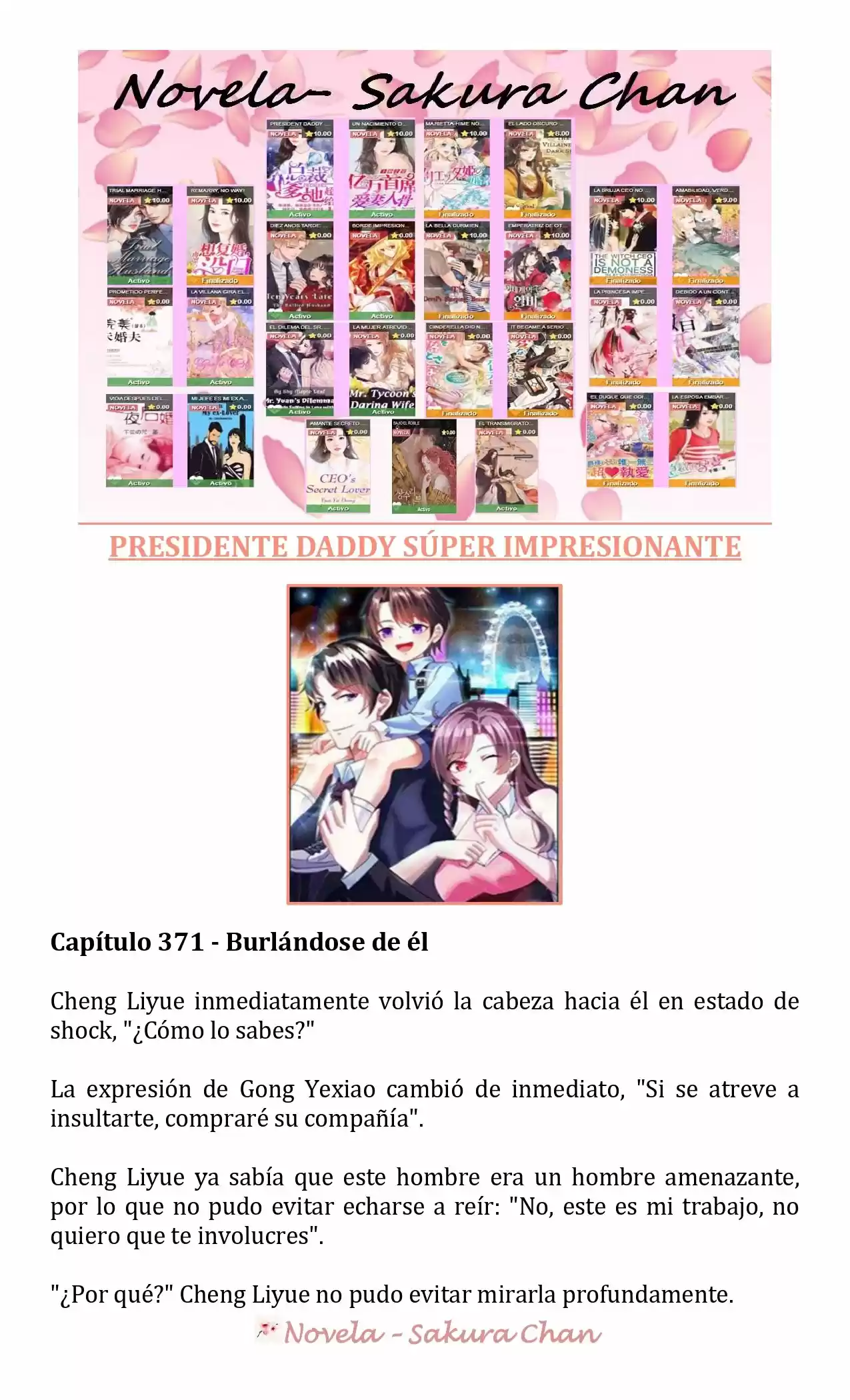 President Daddy Super Awesome (Novela) - Capítulo 371 - Página 1 - LectorTMOo
