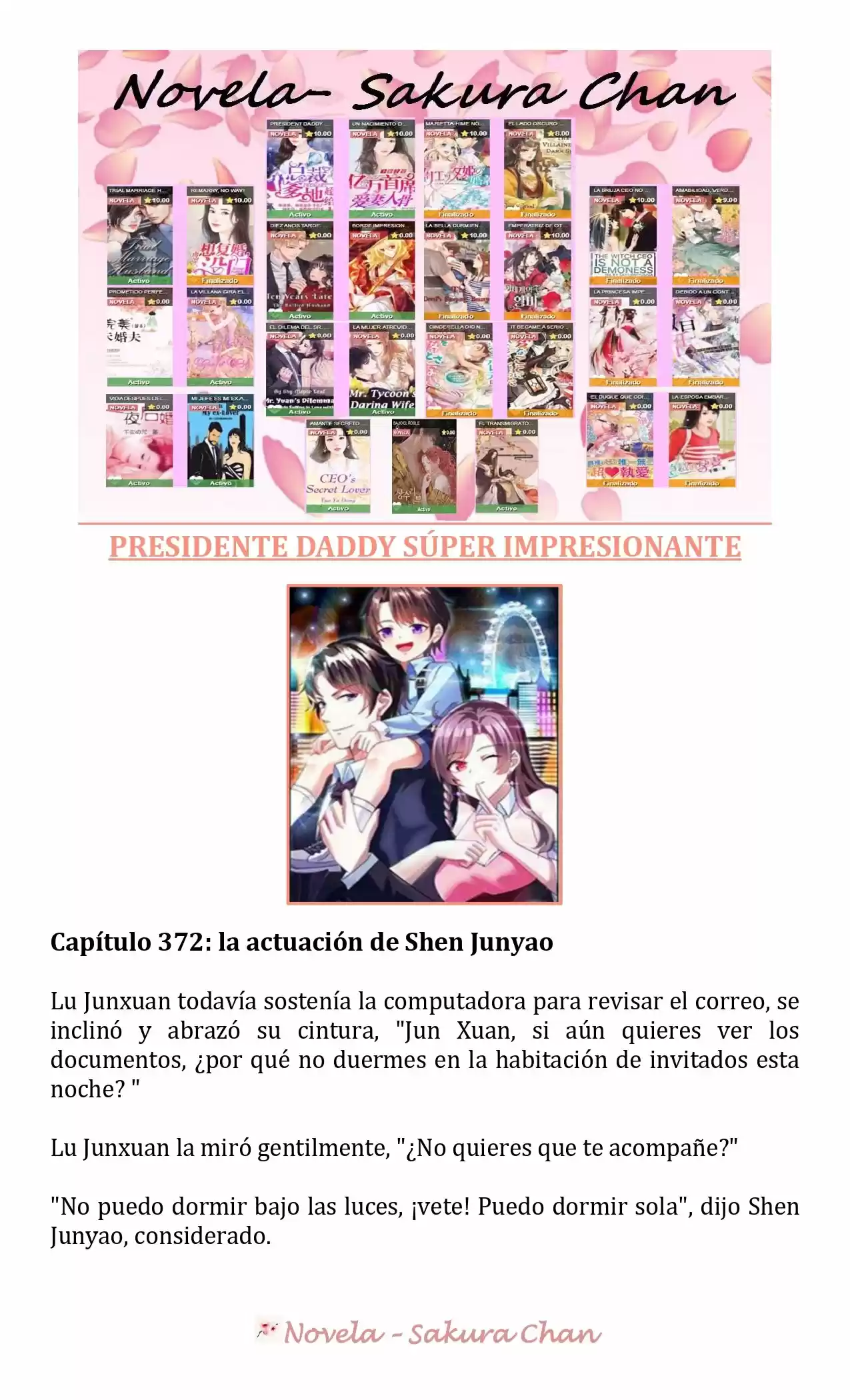 President Daddy Super Awesome (Novela) - Capítulo 372 - Página 1 - LectorTMOo
