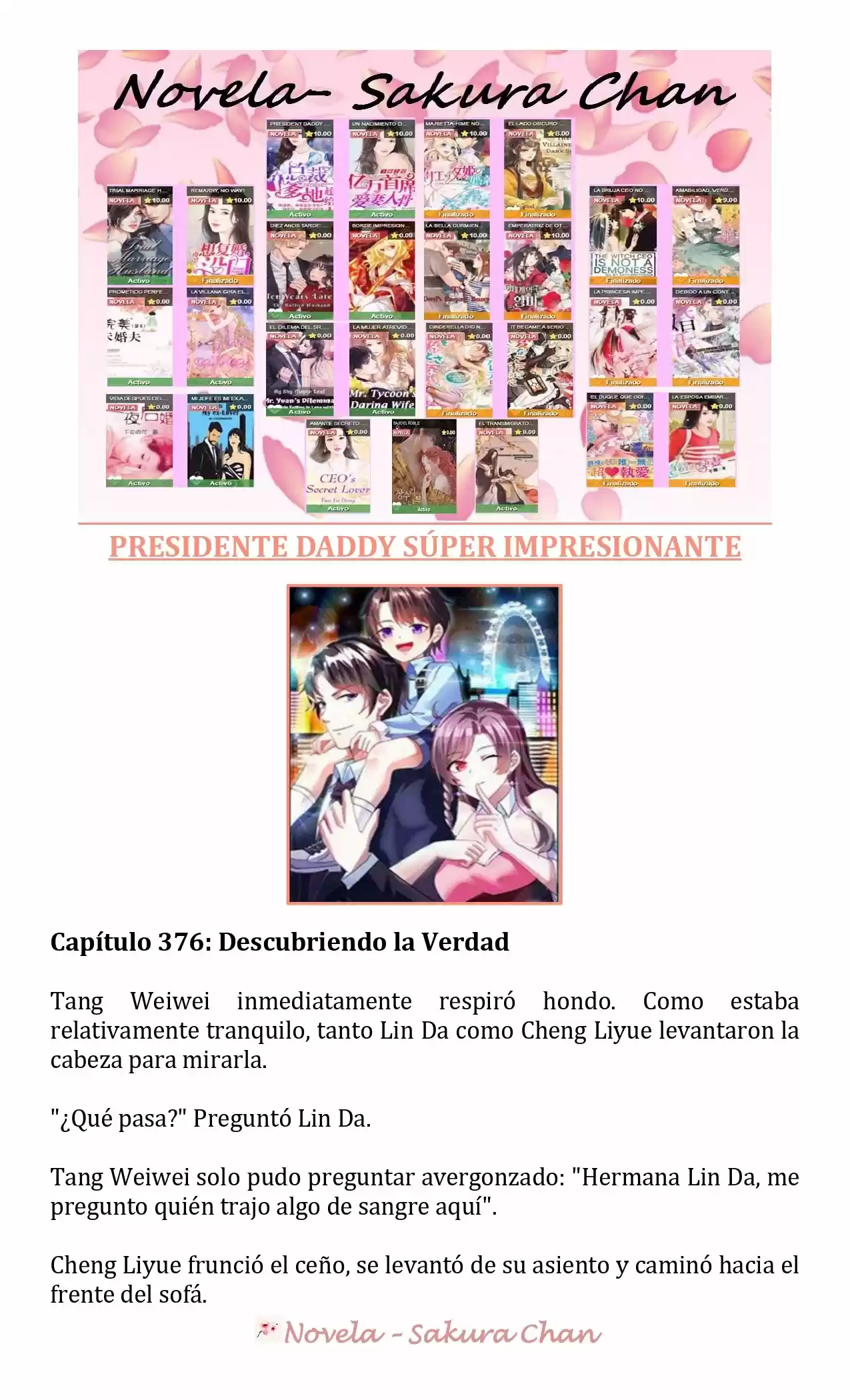 President Daddy Super Awesome (Novela) - Capítulo 376 - Página 1 - LectorTMOo