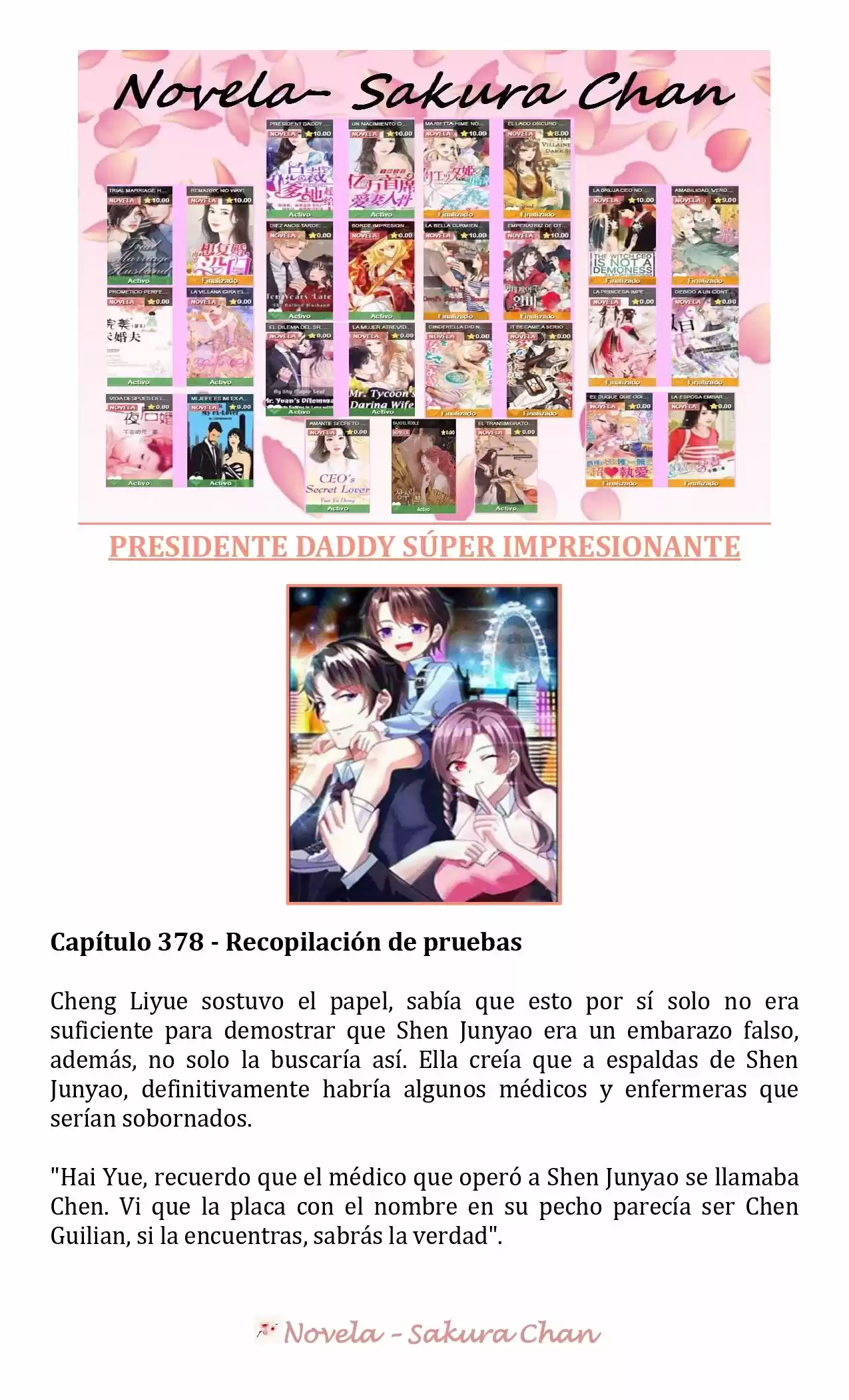 President Daddy Super Awesome (Novela) - Capítulo 378 - Página 1 - LectorTMOo