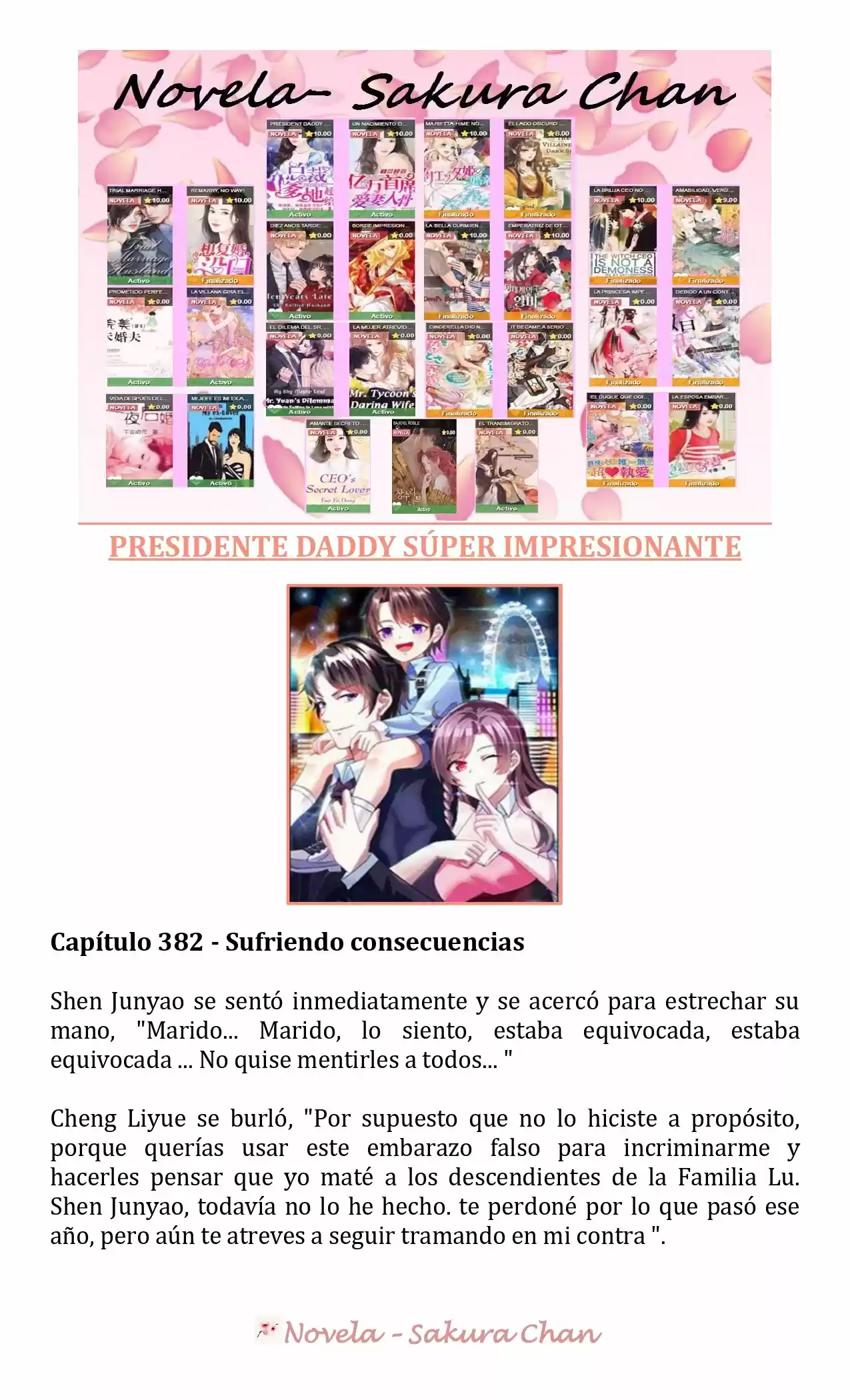President Daddy Super Awesome (Novela) - Capítulo 382 - Página 1 - LectorTMOo