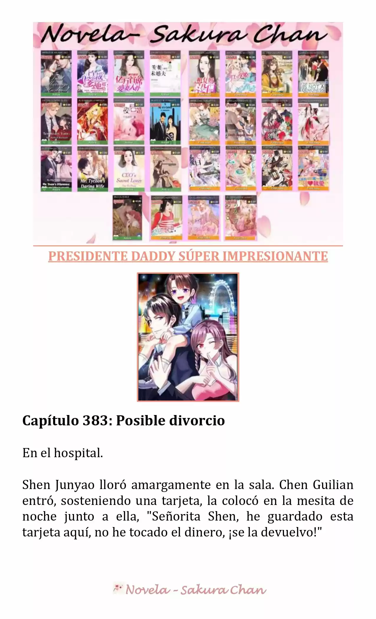 President Daddy Super Awesome (Novela) - Capítulo 383 - Página 1 - LectorTMOo