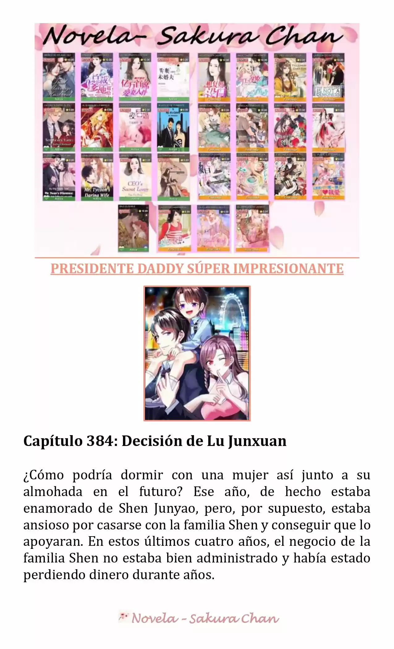 President Daddy Super Awesome (Novela) - Capítulo 384 - Página 1 - LectorTMOo