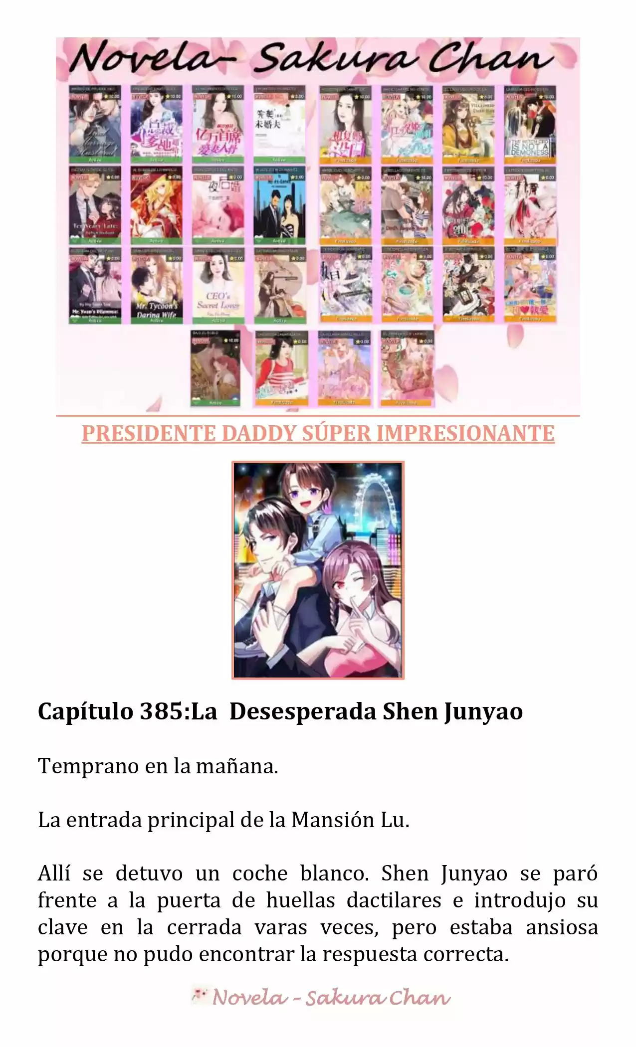 President Daddy Super Awesome (Novela) - Capítulo 385 - Página 1 - LectorTMOo