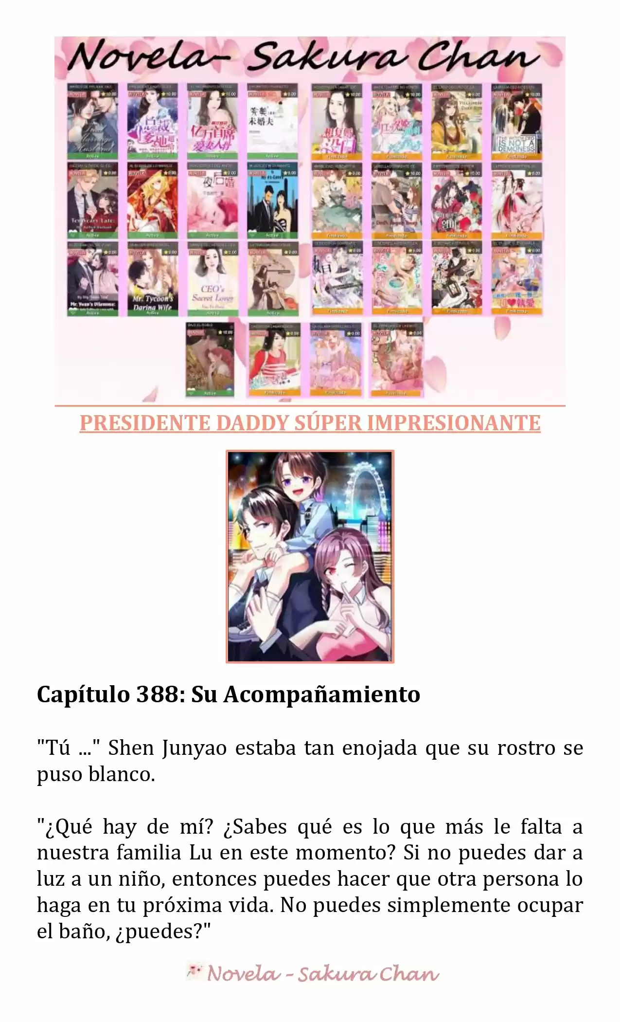President Daddy Super Awesome (Novela) - Capítulo 388 - Página 1 - LectorTMOo
