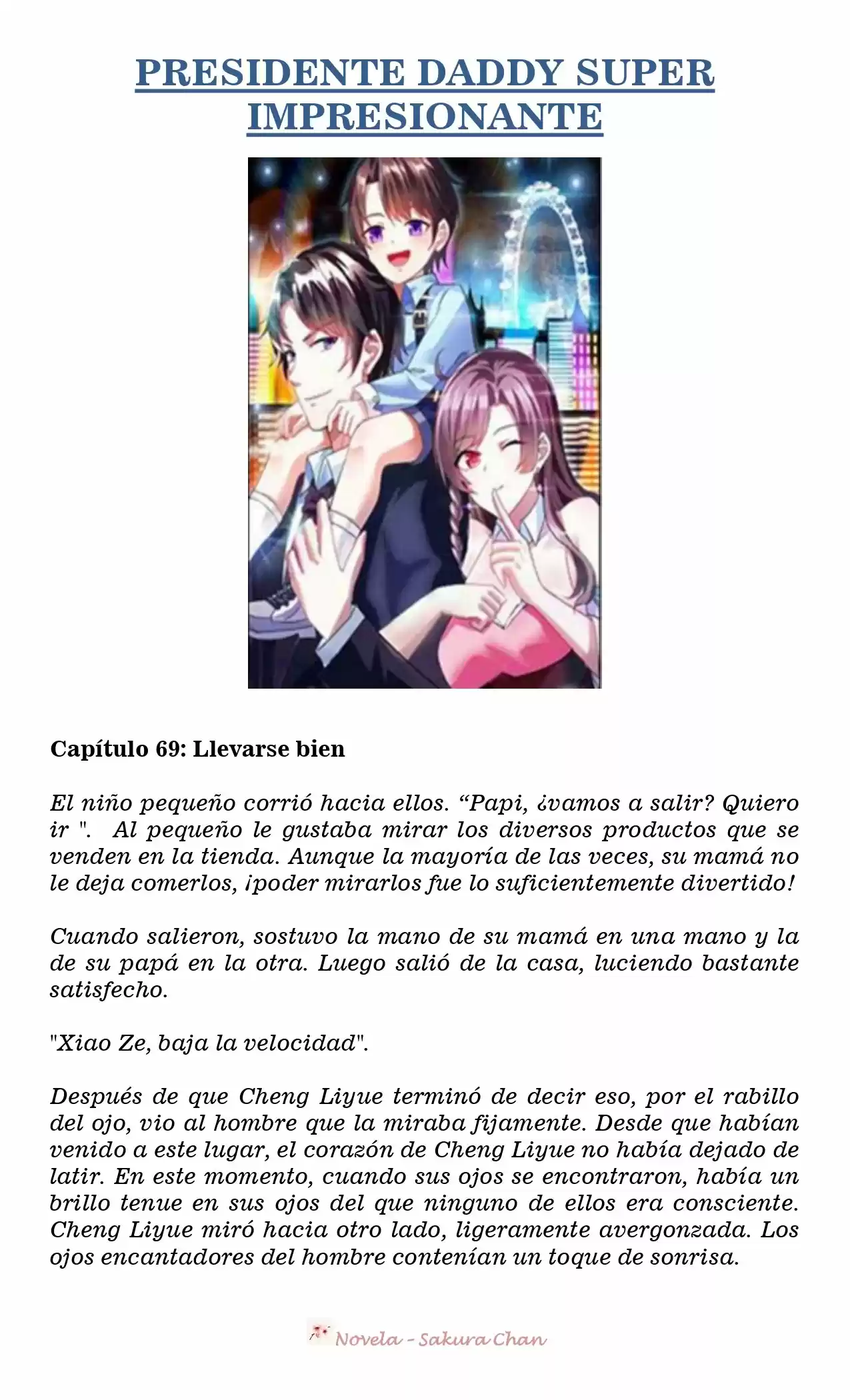 President Daddy Super Awesome (Novela) - Capítulo 69 - Página 1 - LectorTMOo
