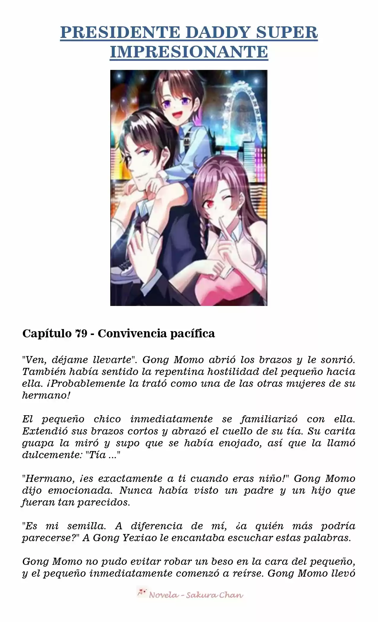 President Daddy Super Awesome (Novela) - Capítulo 79 - Página 1 - LectorTMOo