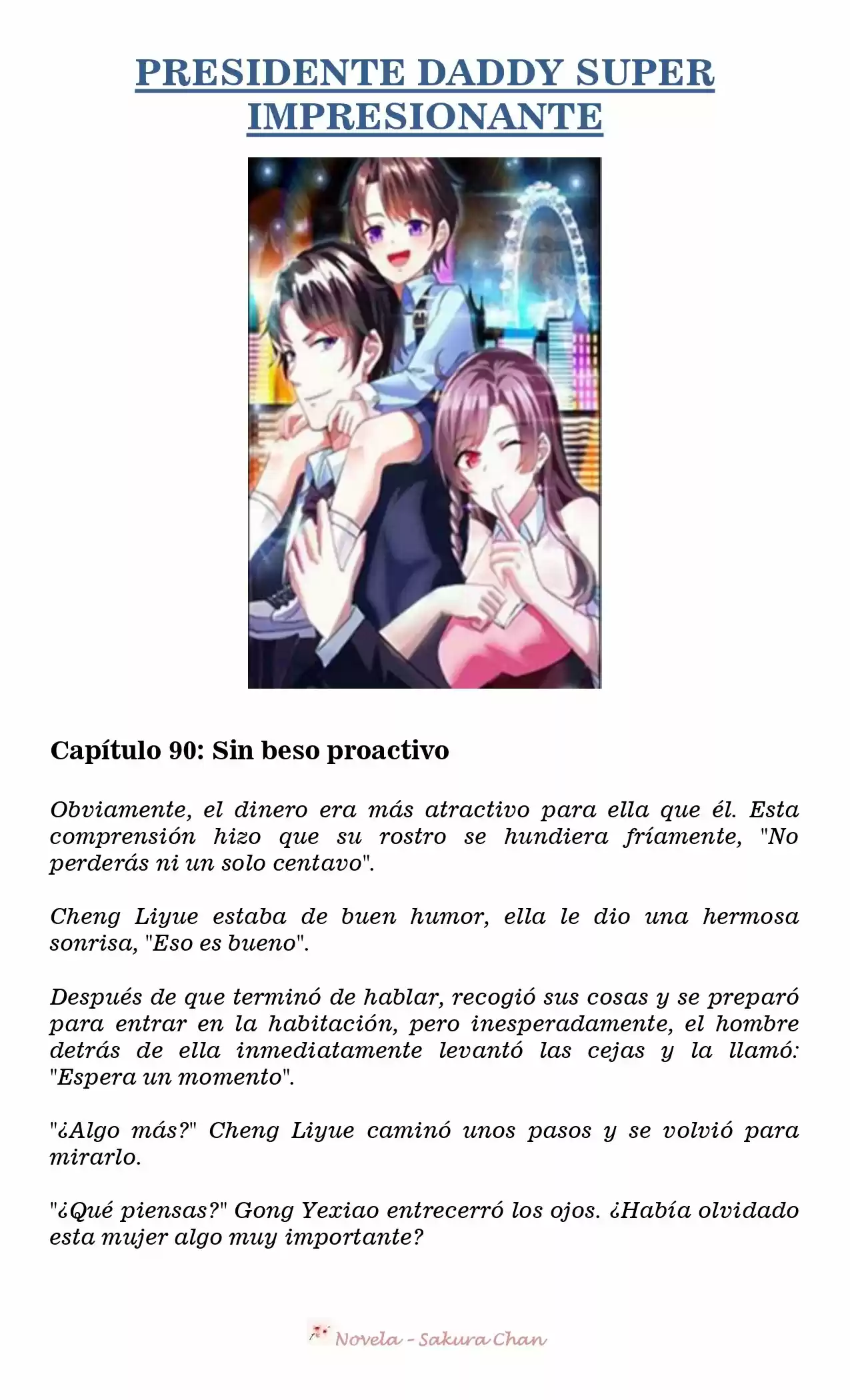 President Daddy Super Awesome (Novela) - Capítulo 90 - Página 1 - LectorTMOo