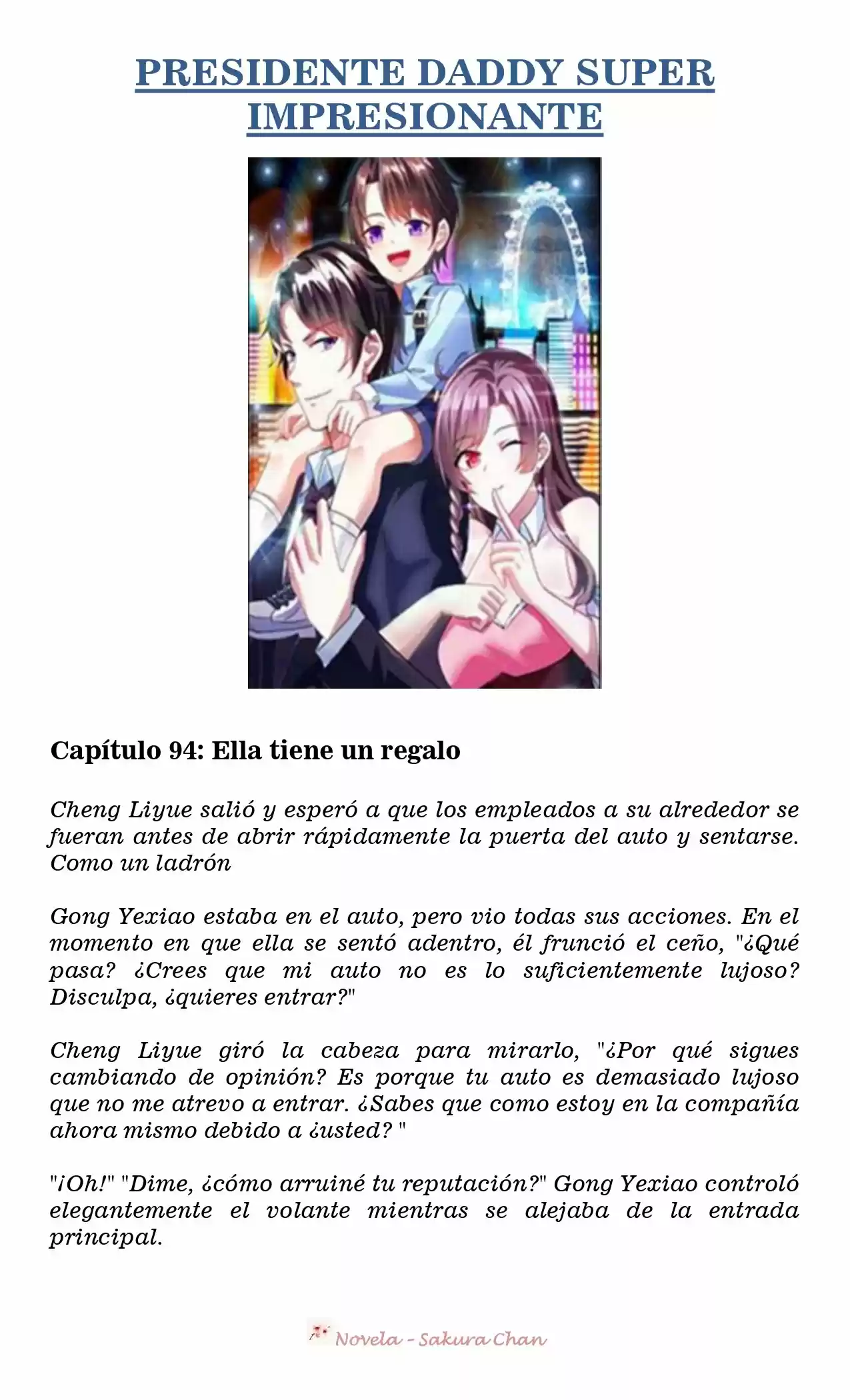 President Daddy Super Awesome (Novela) - Capítulo 94 - Página 1 - LectorTMOo