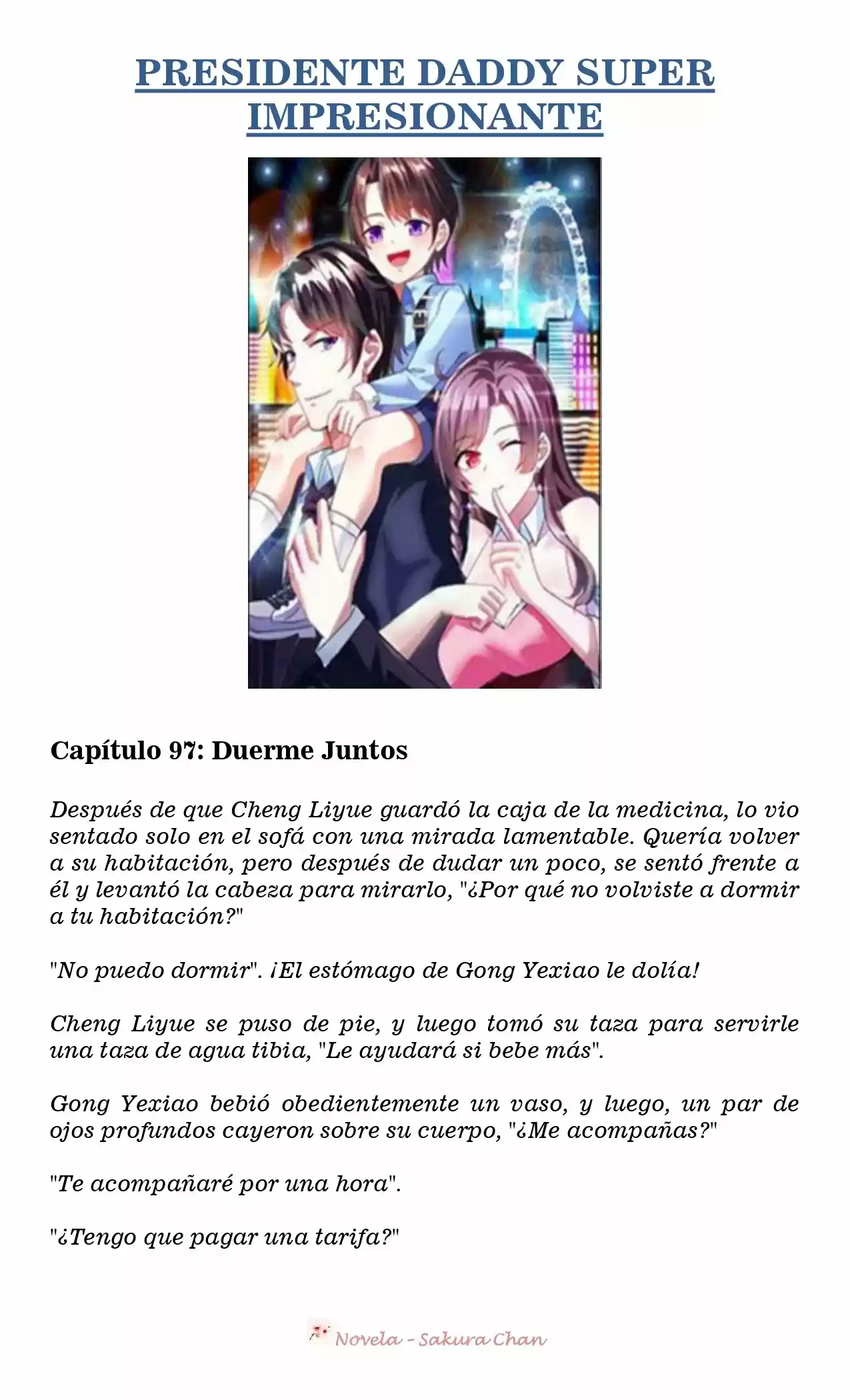 President Daddy Super Awesome (Novela) - Capítulo 97 - Página 1 - LectorTMOo