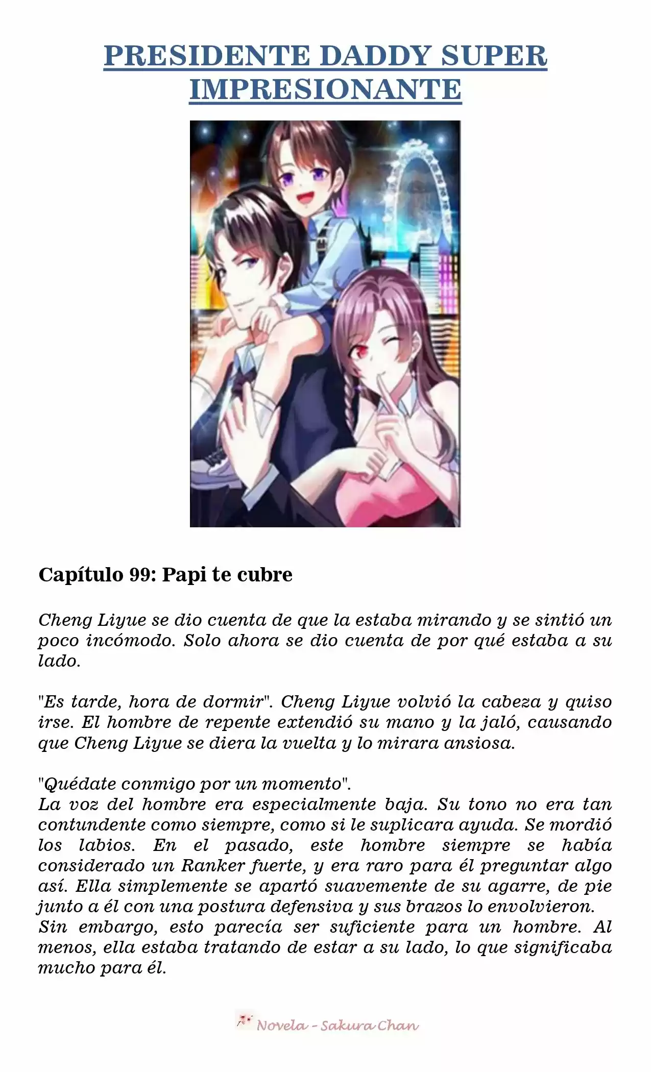 President Daddy Super Awesome (Novela) - Capítulo 99 - Página 1 - LectorTMOo