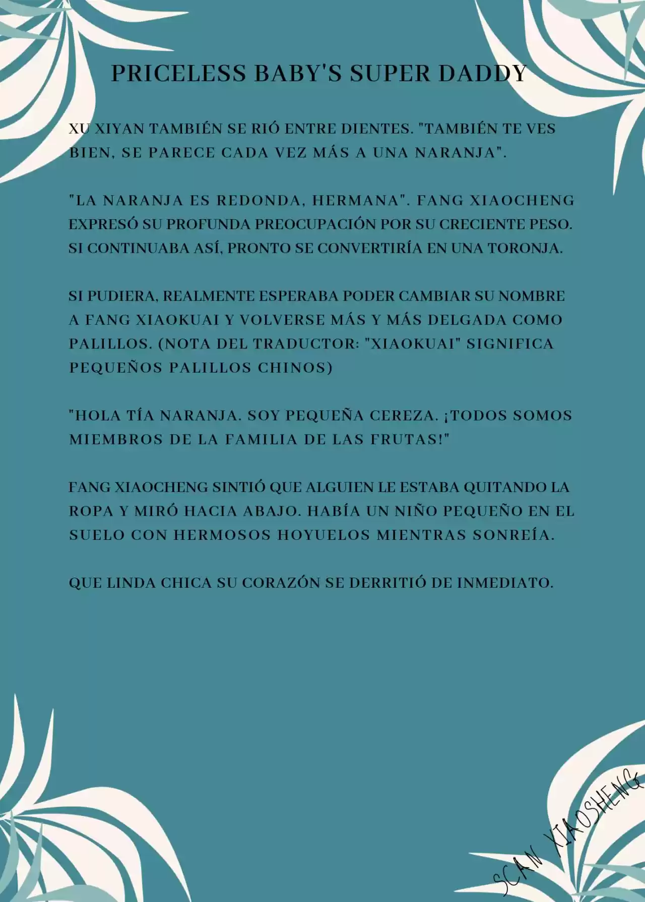Priceless Baby's Super Daddy (Novela) - Capítulo 11 - Página 6 - LectorTMOo