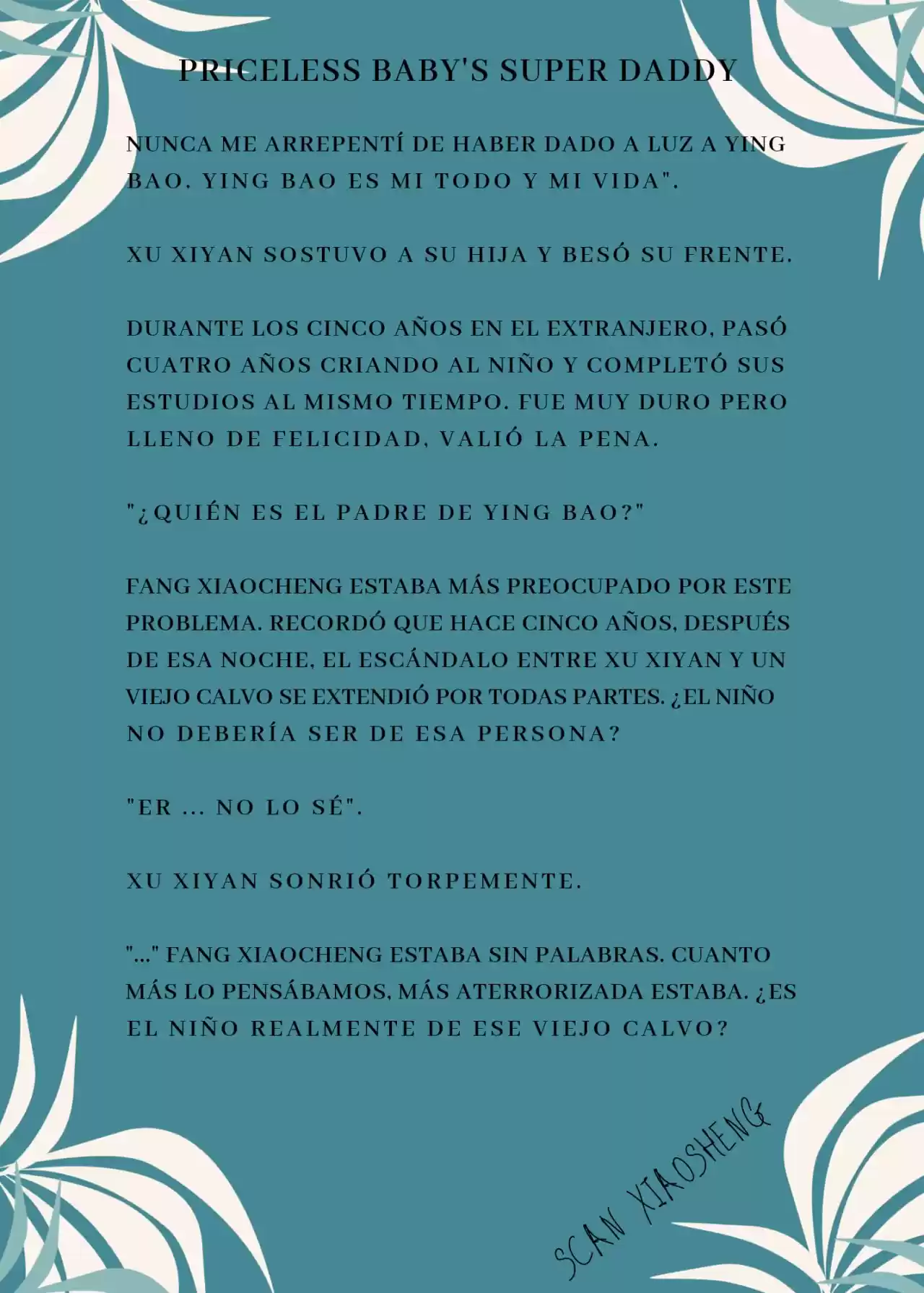Priceless Baby's Super Daddy (Novela) - Capítulo 12 - Página 4 - LectorTMOo