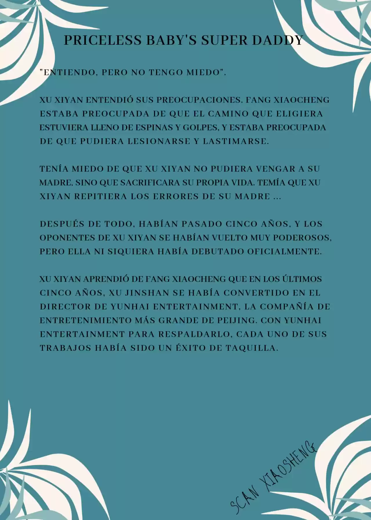 Priceless Baby's Super Daddy (Novela) - Capítulo 12 - Página 7 - LectorTMOo