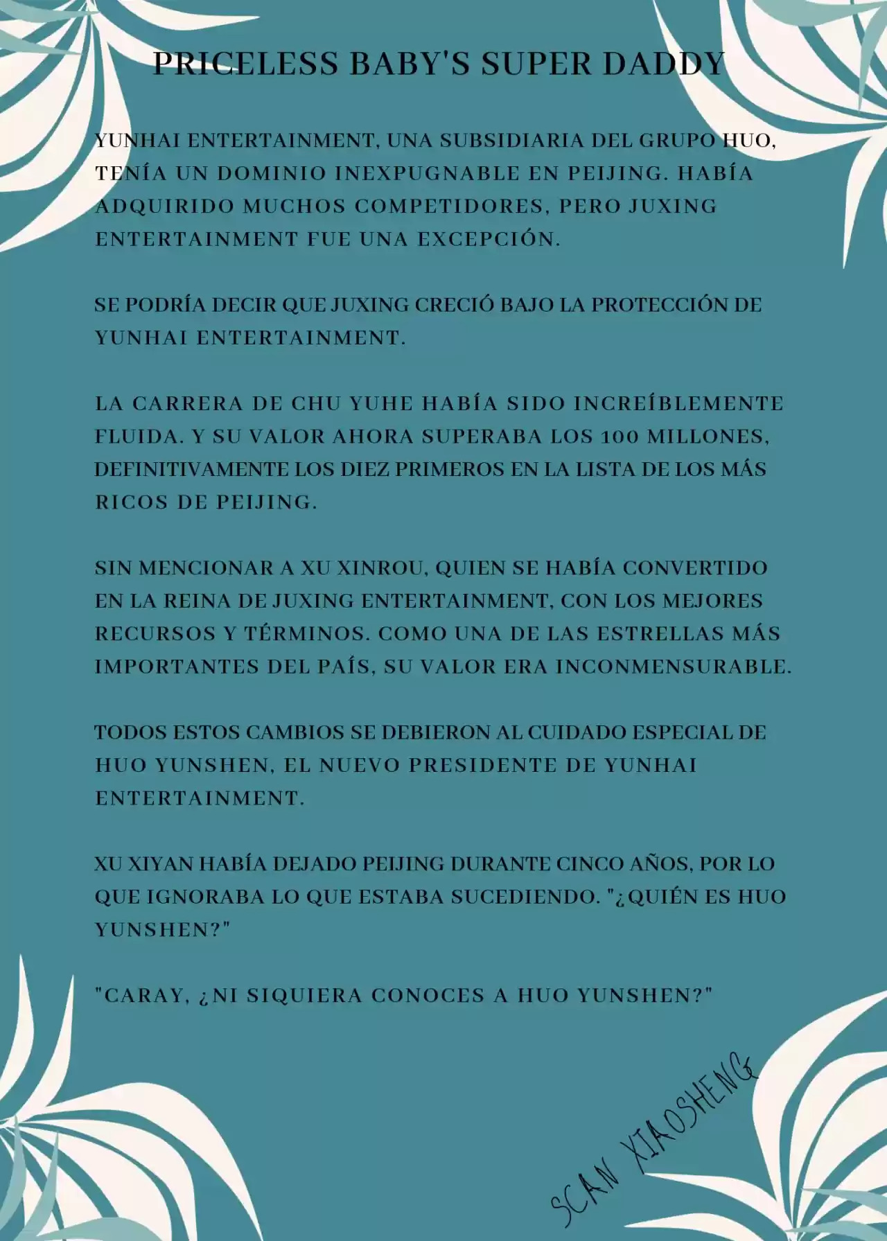 Priceless Baby's Super Daddy (Novela) - Capítulo 12 - Página 8 - LectorTMOo