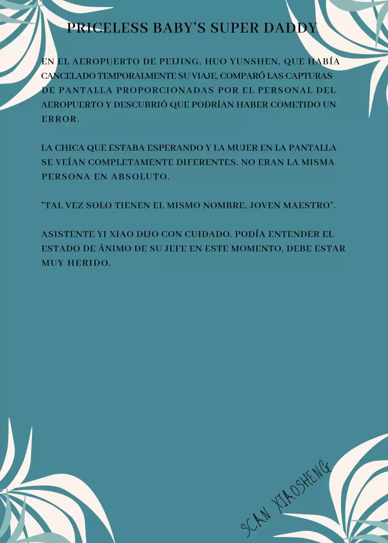 Priceless Baby's Super Daddy (Novela) - Capítulo 13 - Página 8 - LectorTMOo