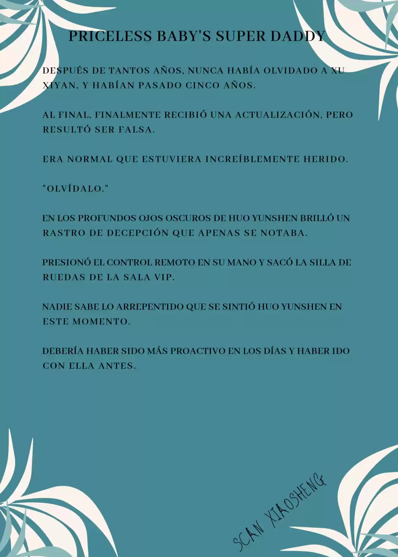 Priceless Baby's Super Daddy (Novela) - Capítulo 14 - Página 4 - LectorTMOo