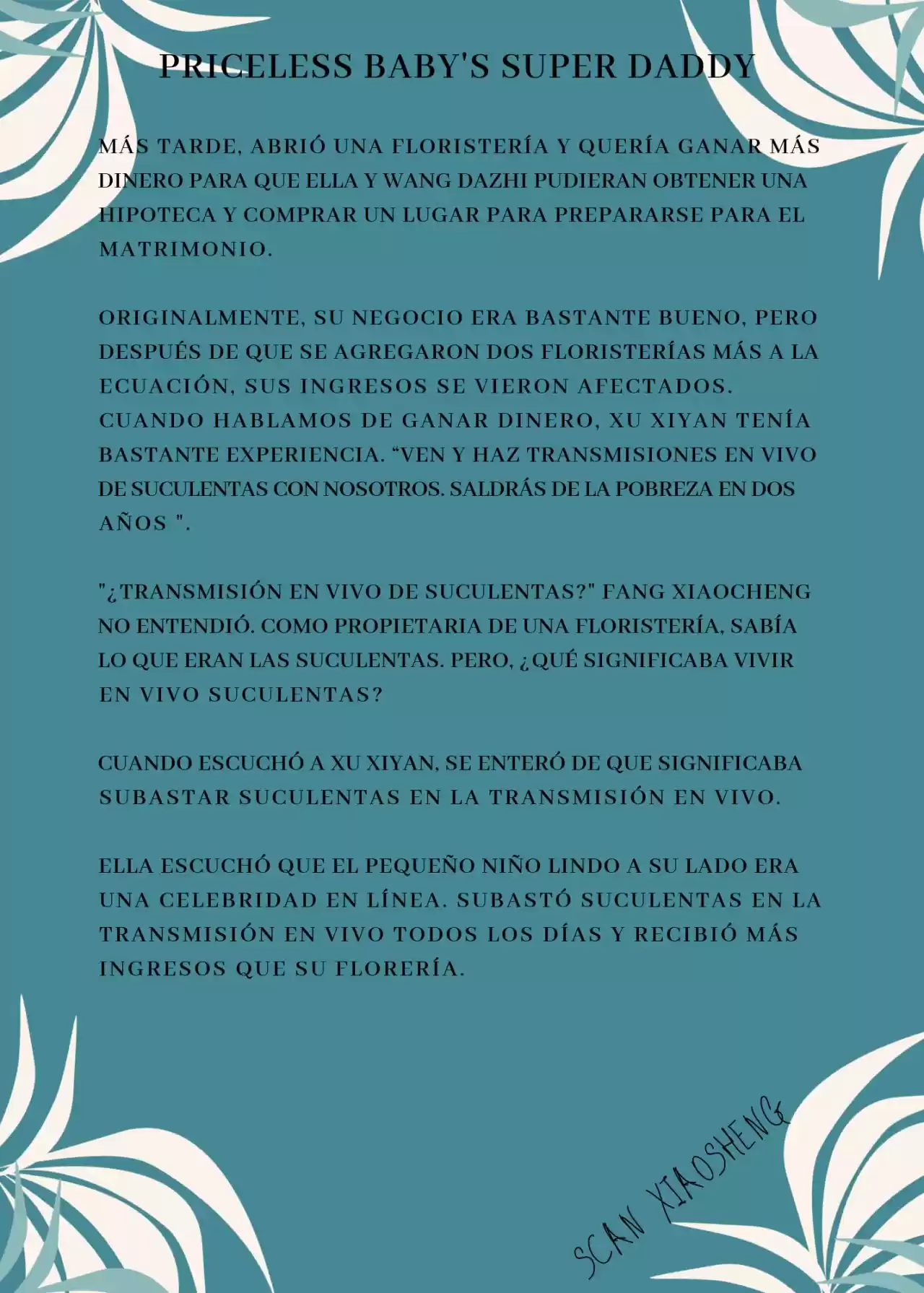 Priceless Baby's Super Daddy (Novela) - Capítulo 14 - Página 7 - LectorTMOo