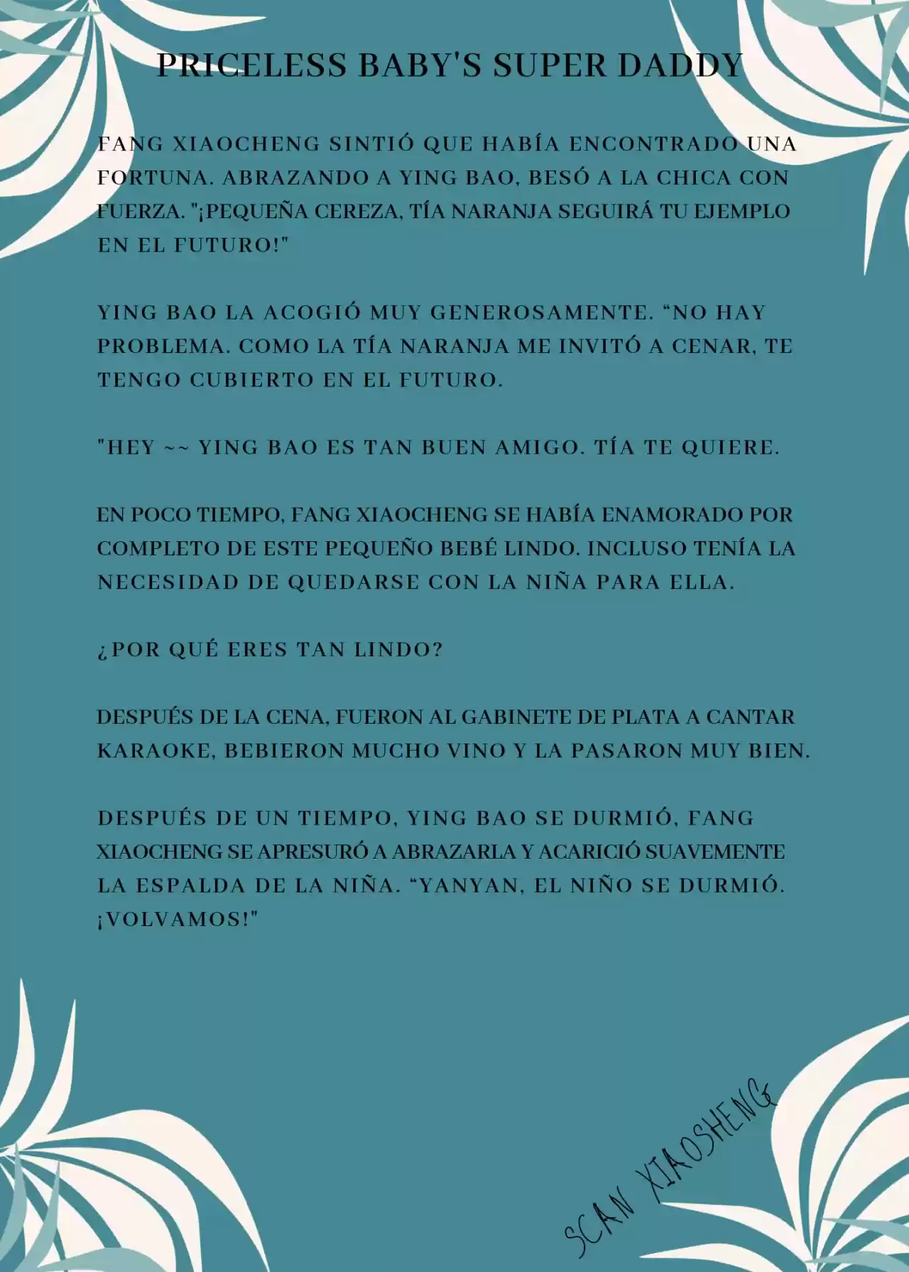 Priceless Baby's Super Daddy (Novela) - Capítulo 14 - Página 8 - LectorTMOo