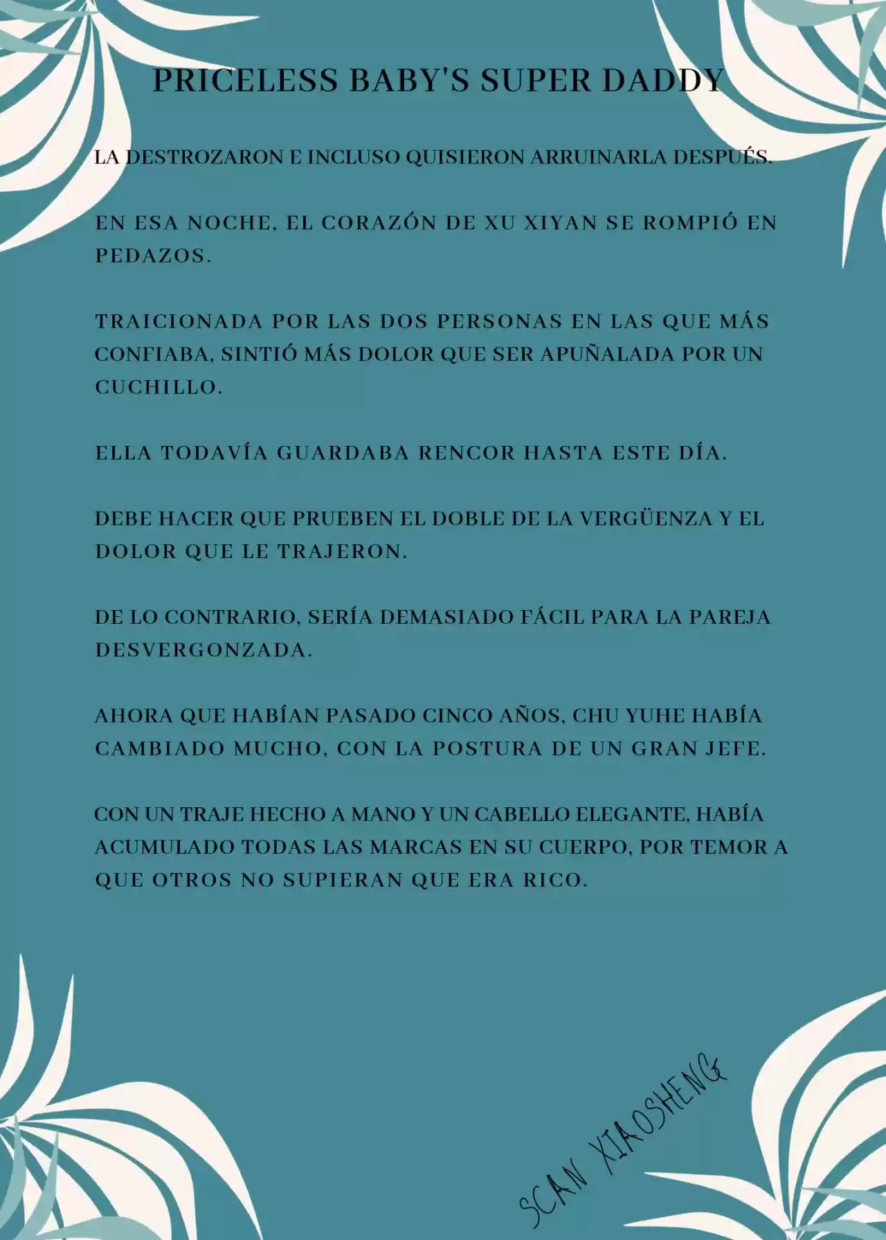 Priceless Baby's Super Daddy (Novela) - Capítulo 15 - Página 4 - LectorTMOo