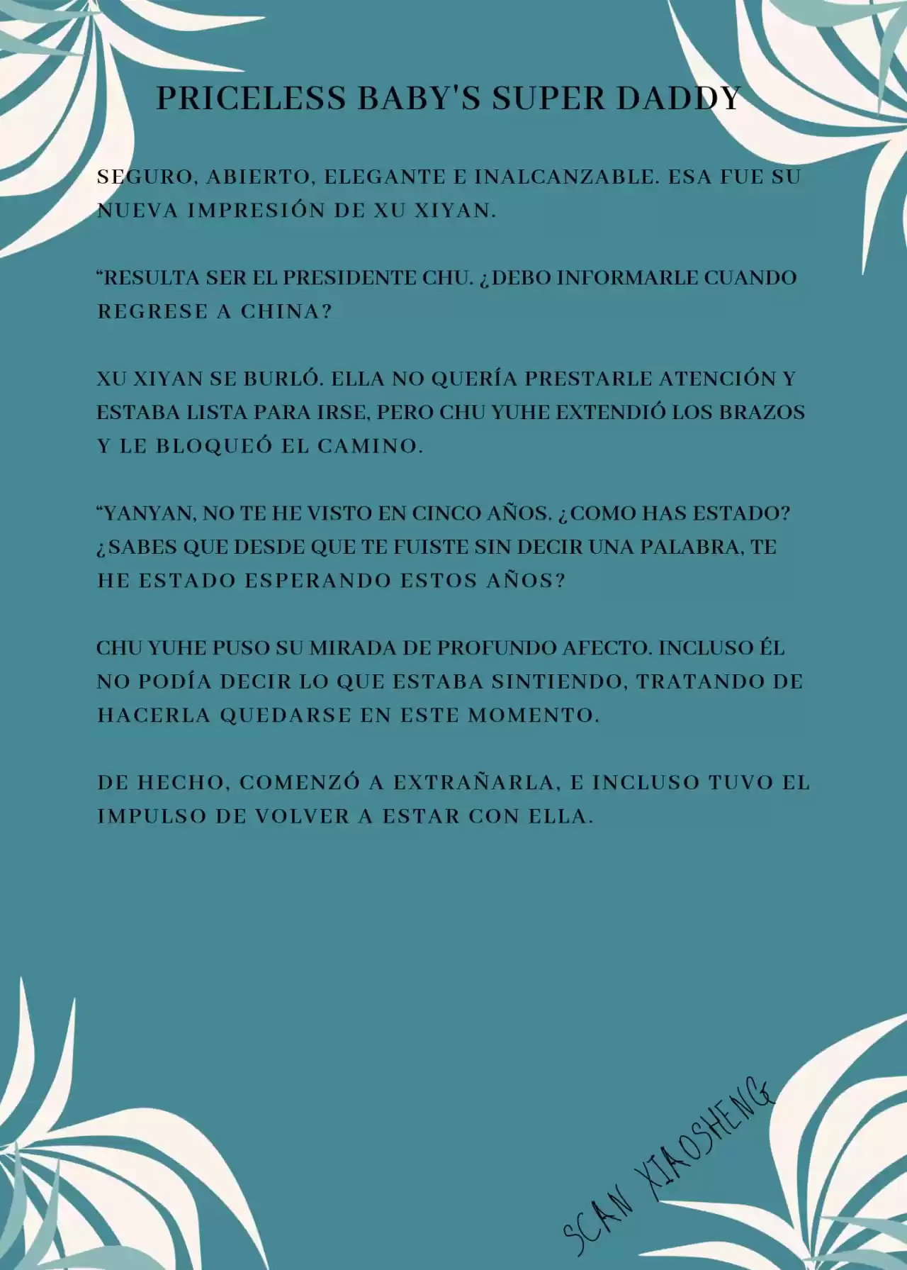 Priceless Baby's Super Daddy (Novela) - Capítulo 15 - Página 6 - LectorTMOo