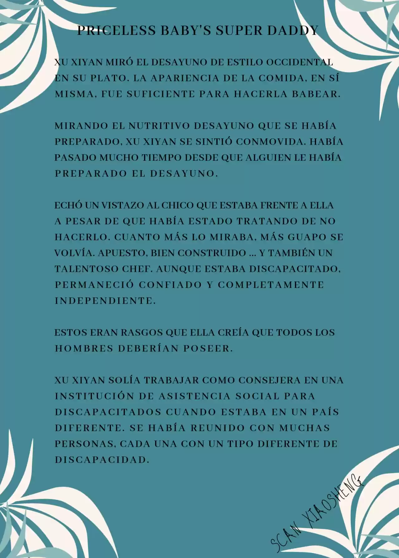 Priceless Baby's Super Daddy (Novela) - Capítulo 22 - Página 5 - LectorTMOo