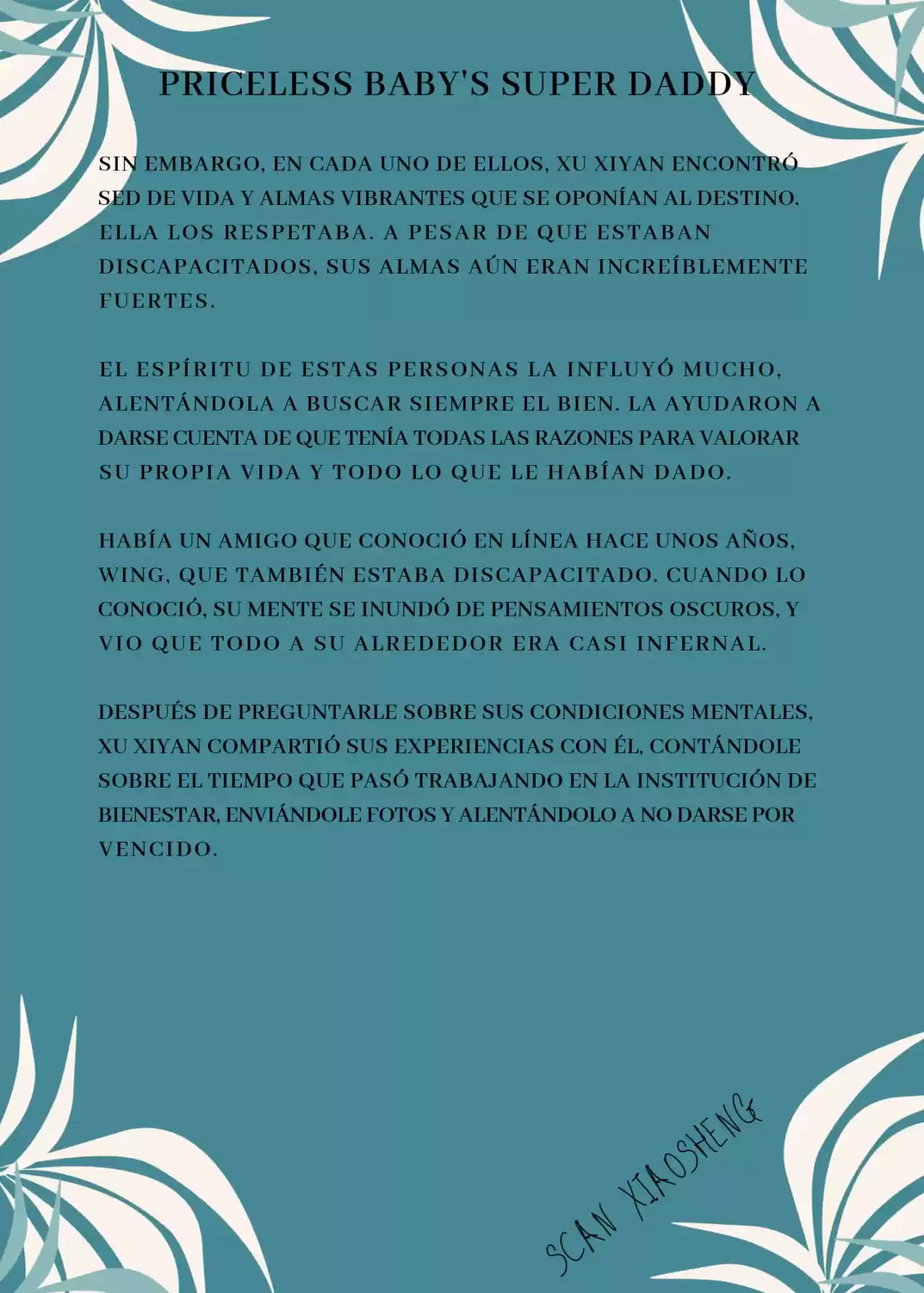 Priceless Baby's Super Daddy (Novela) - Capítulo 22 - Página 7 - LectorTMOo