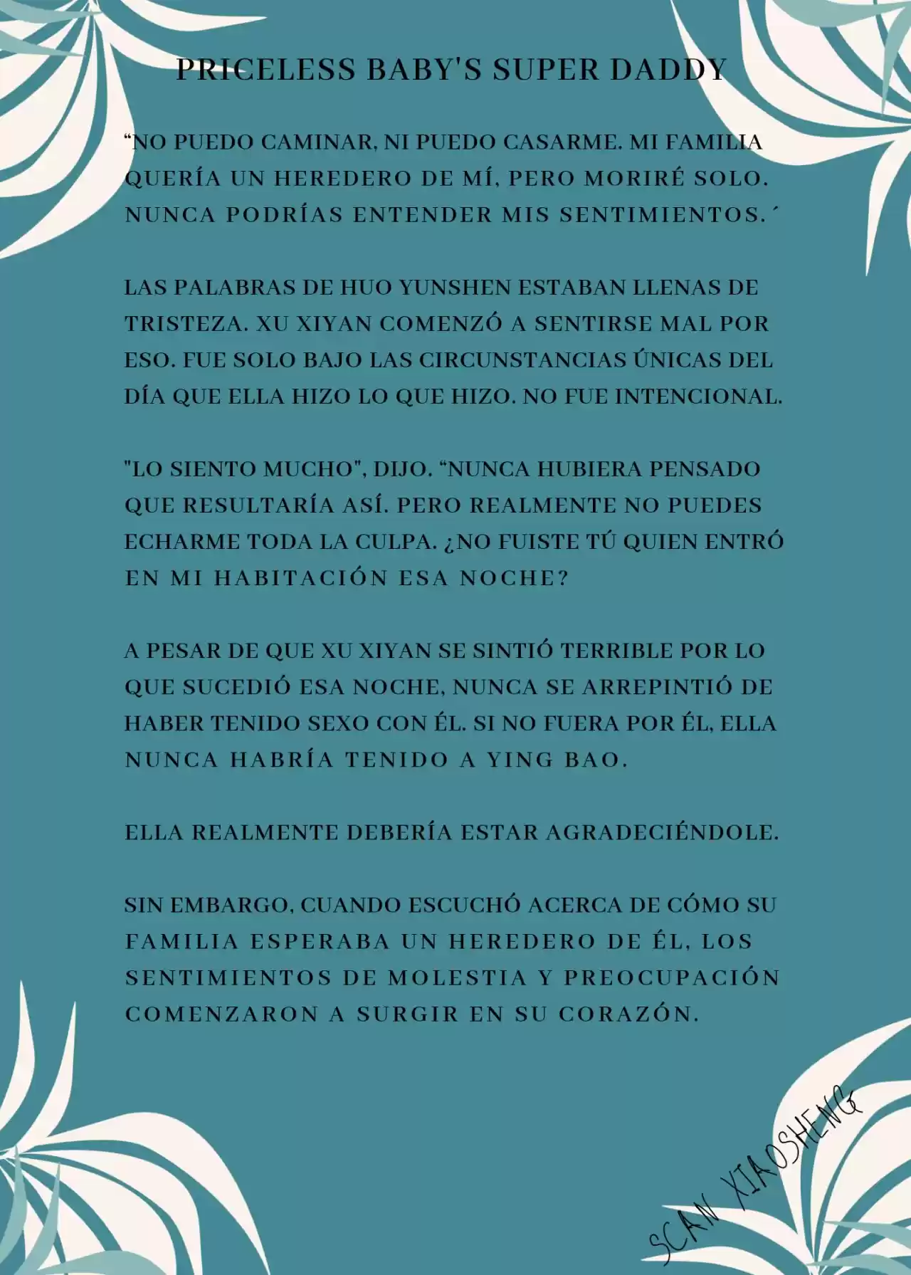 Priceless Baby's Super Daddy (Novela) - Capítulo 24 - Página 3 - LectorTMOo
