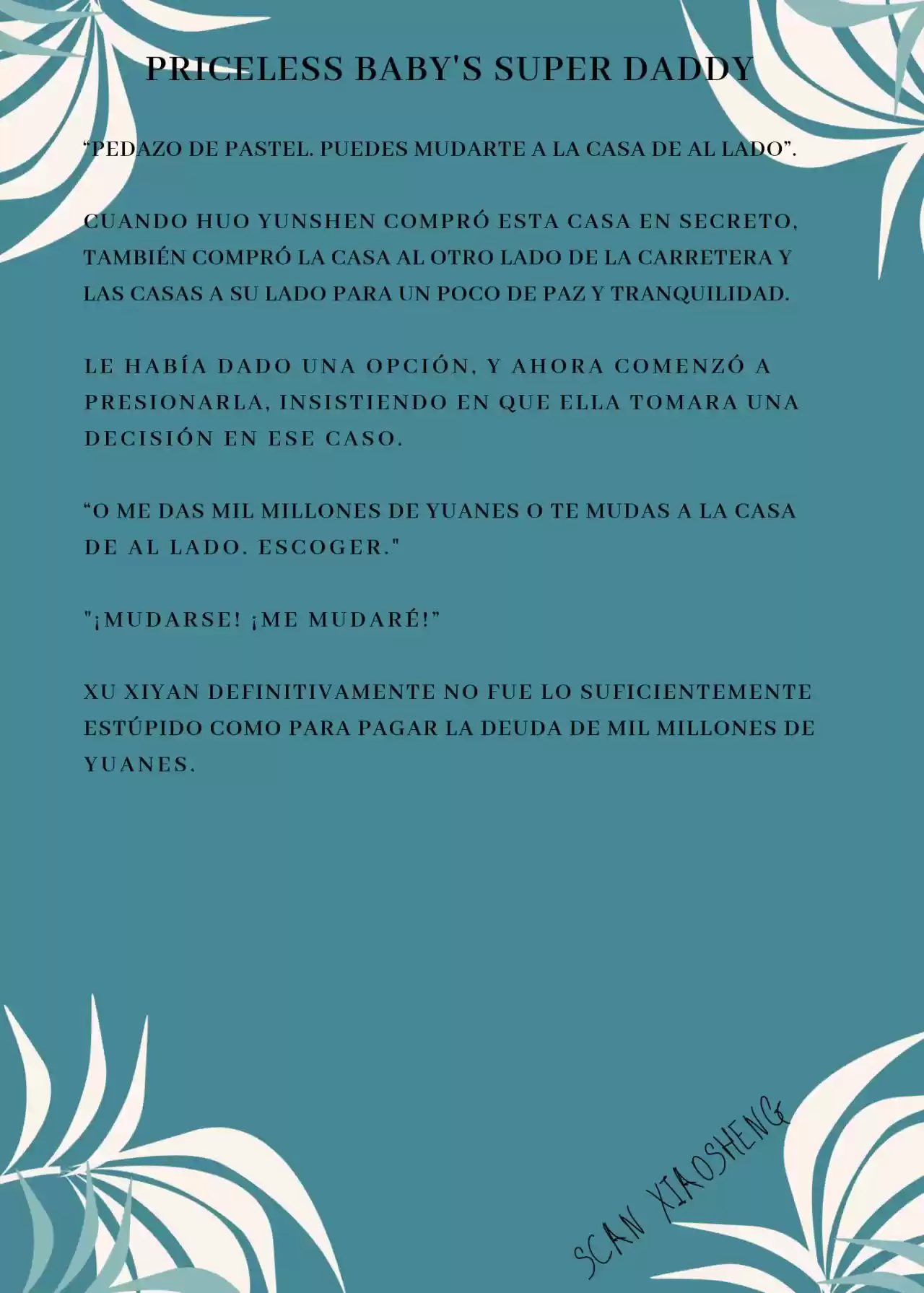 Priceless Baby's Super Daddy (Novela) - Capítulo 24 - Página 7 - LectorTMOo