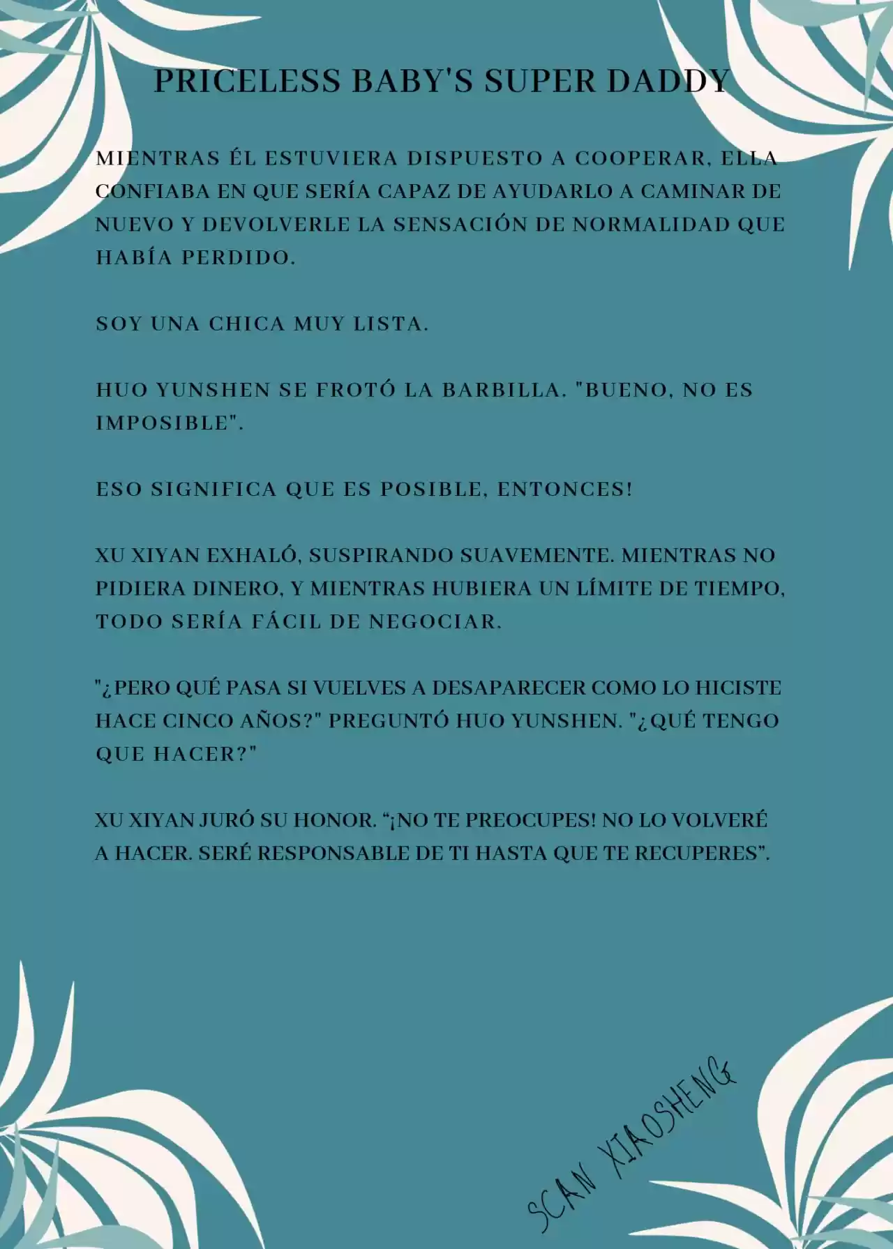 Priceless Baby's Super Daddy (Novela) - Capítulo 25 - Página 6 - LectorTMOo
