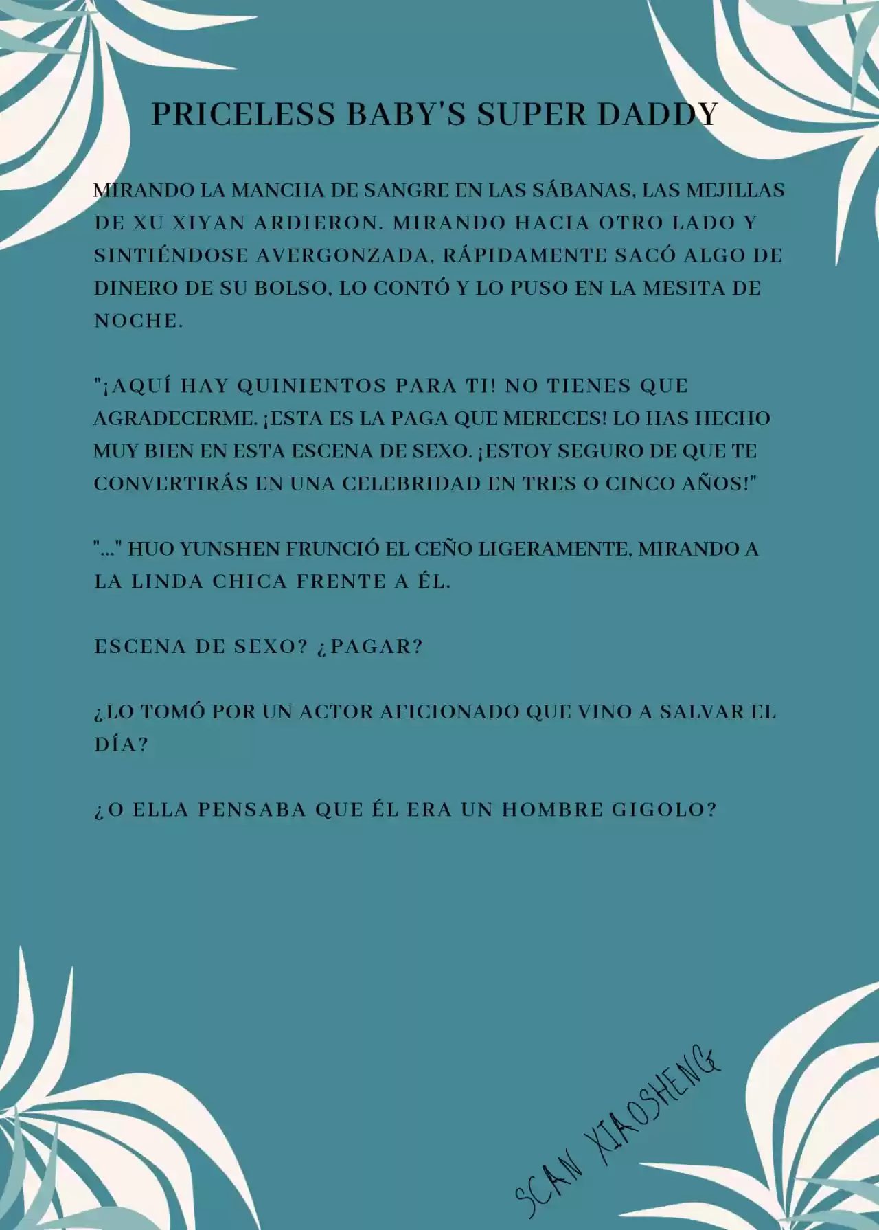 Priceless Baby's Super Daddy (Novela) - Capítulo 3 - Página 5 - LectorTMOo