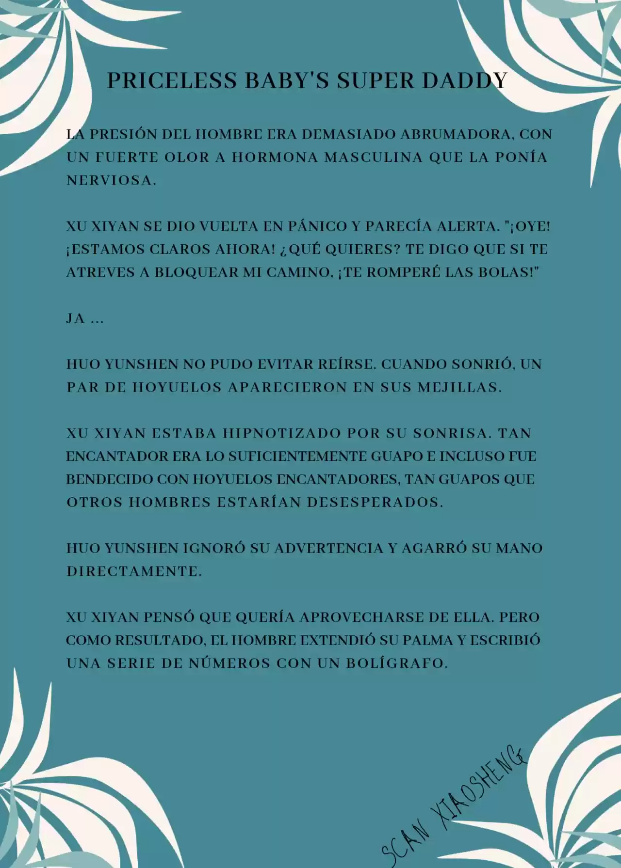 Priceless Baby's Super Daddy (Novela) - Capítulo 3 - Página 7 - LectorTMOo