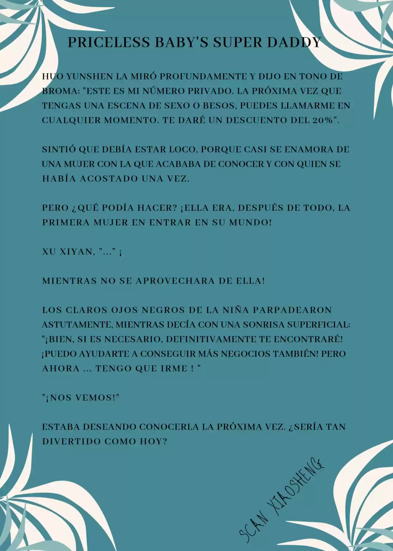 Priceless Baby's Super Daddy (Novela) - Capítulo 3 - Página 8 - LectorTMOo