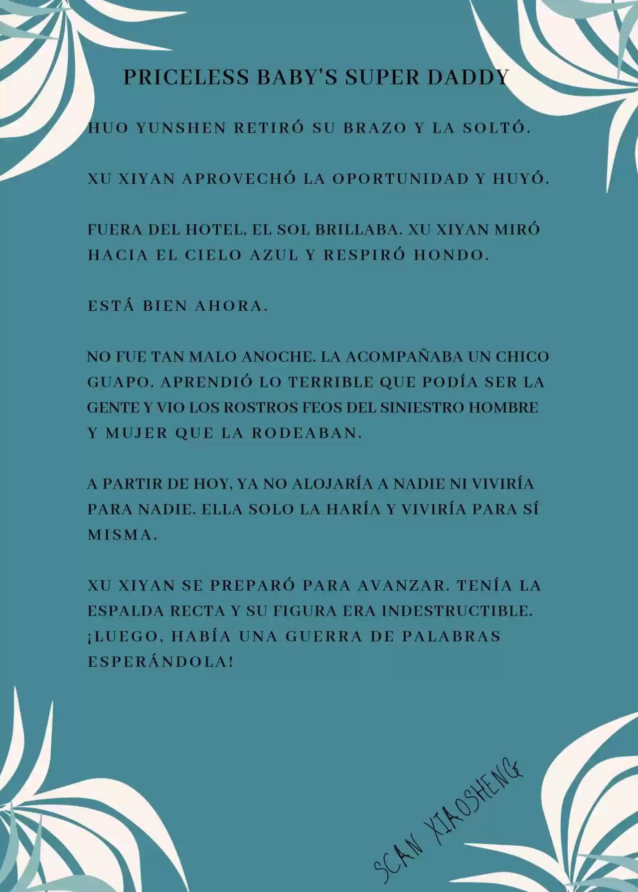 Priceless Baby's Super Daddy (Novela) - Capítulo 4 - Página 3 - LectorTMOo
