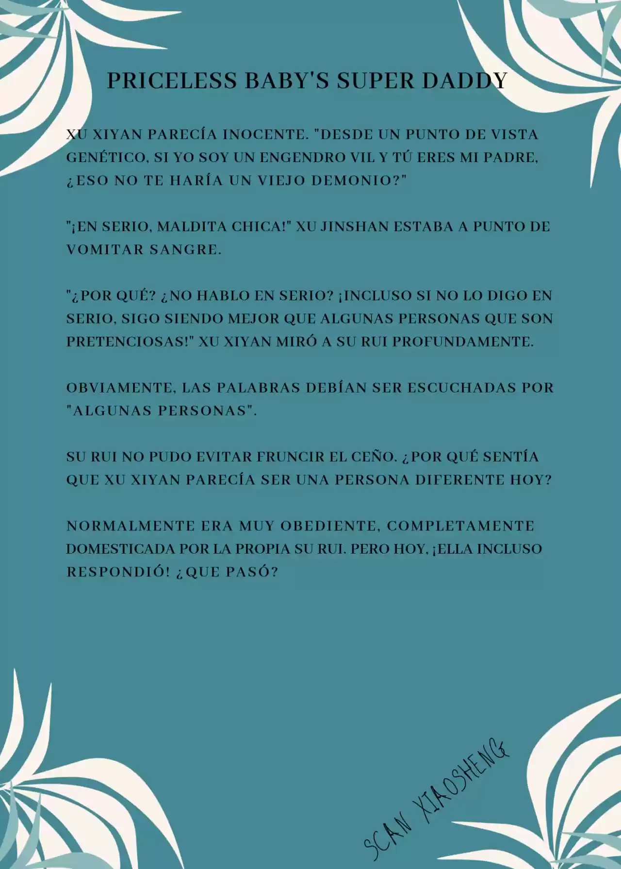 Priceless Baby's Super Daddy (Novela) - Capítulo 5 - Página 5 - LectorTMOo