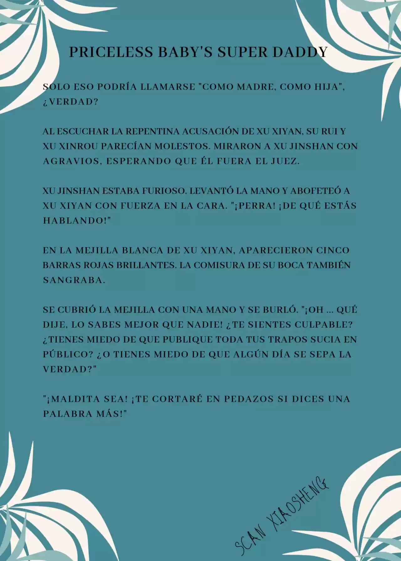 Priceless Baby's Super Daddy (Novela) - Capítulo 6 - Página 4 - LectorTMOo