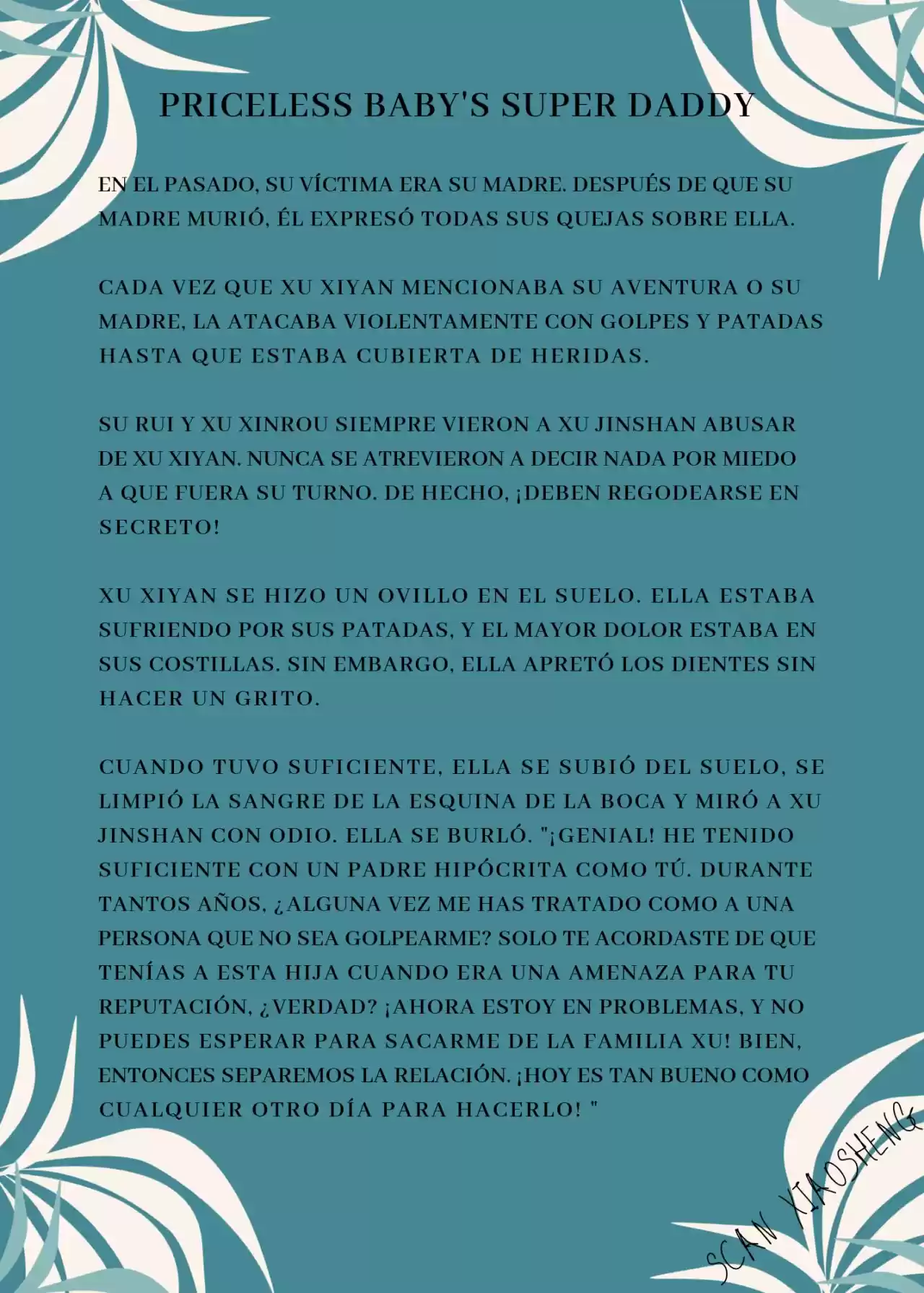 Priceless Baby's Super Daddy (Novela) - Capítulo 6 - Página 5 - LectorTMOo