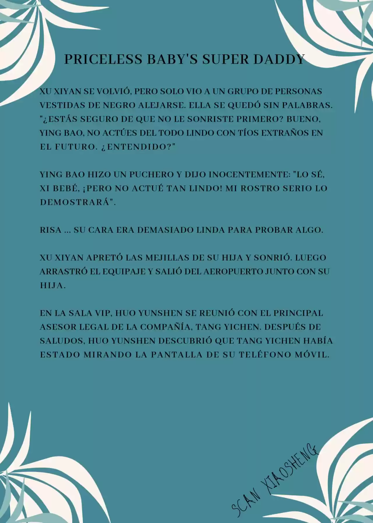 Priceless Baby's Super Daddy (Novela) - Capítulo 9 - Página 6 - LectorTMOo