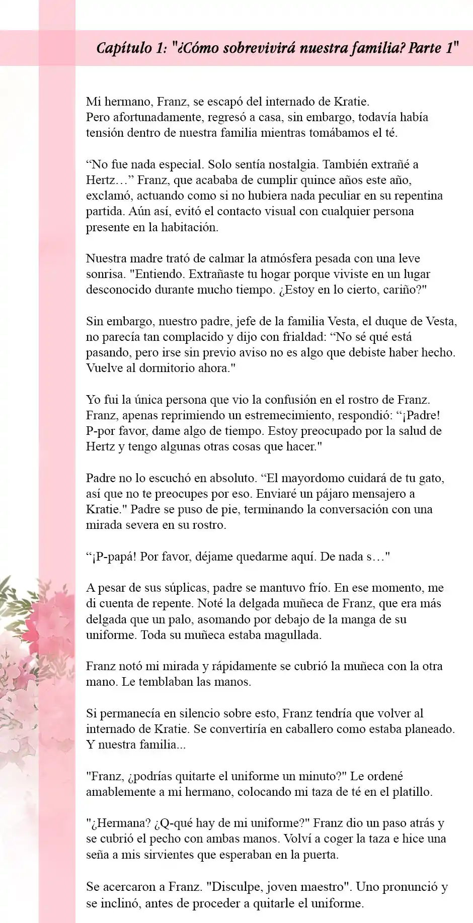 Primero Escondamos A Mi Hermano (Novela) - Capítulo 1 - Página 4 - LectorTMOo