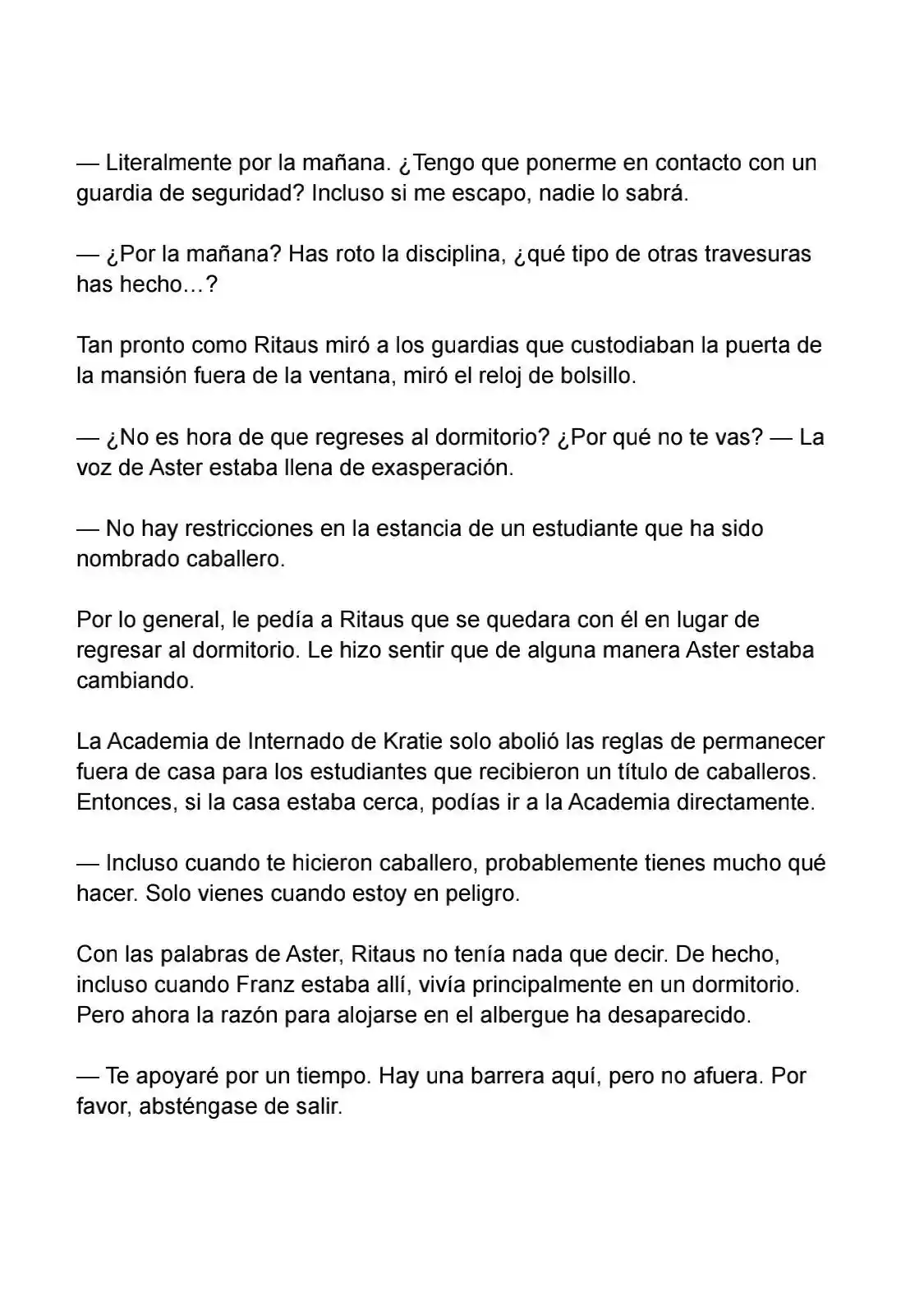 Primero Escondamos A Mi Hermano (Novela) - Capítulo 17 - Página 8 - LectorTMOo