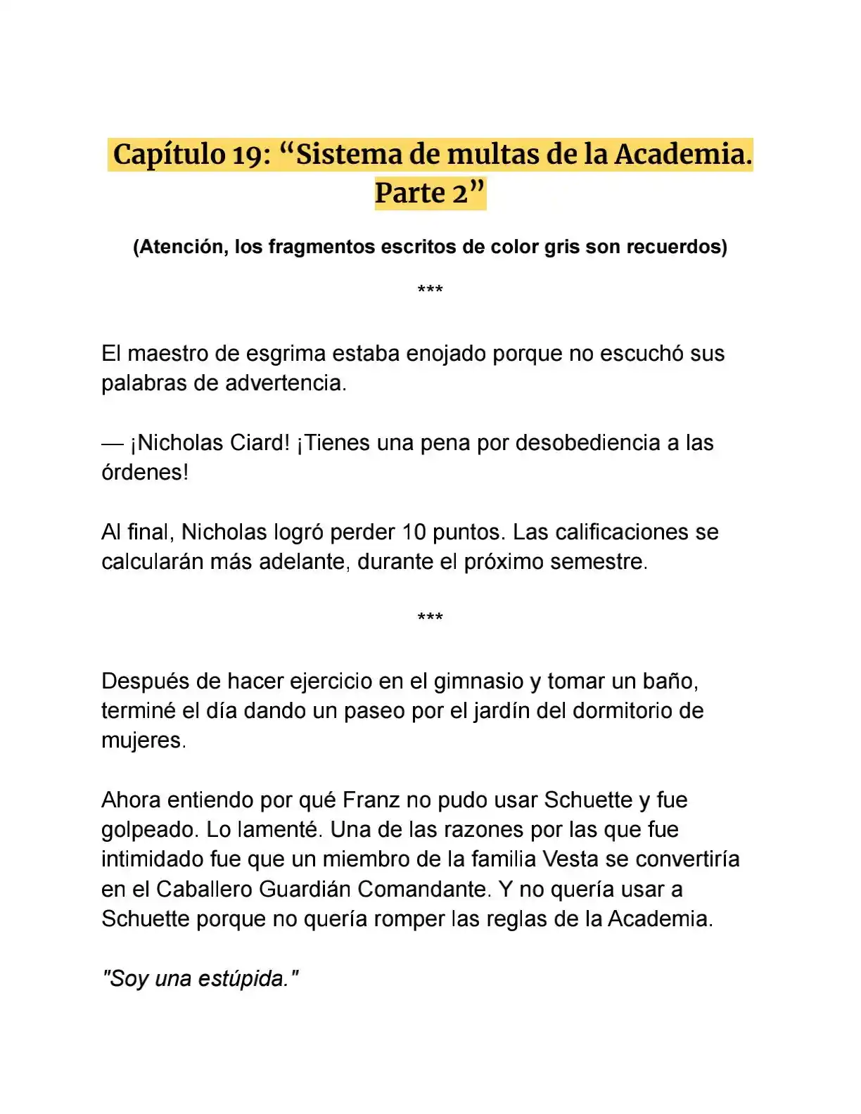 Primero Escondamos A Mi Hermano (Novela) - Capítulo 19 - Página 4 - LectorTMOo
