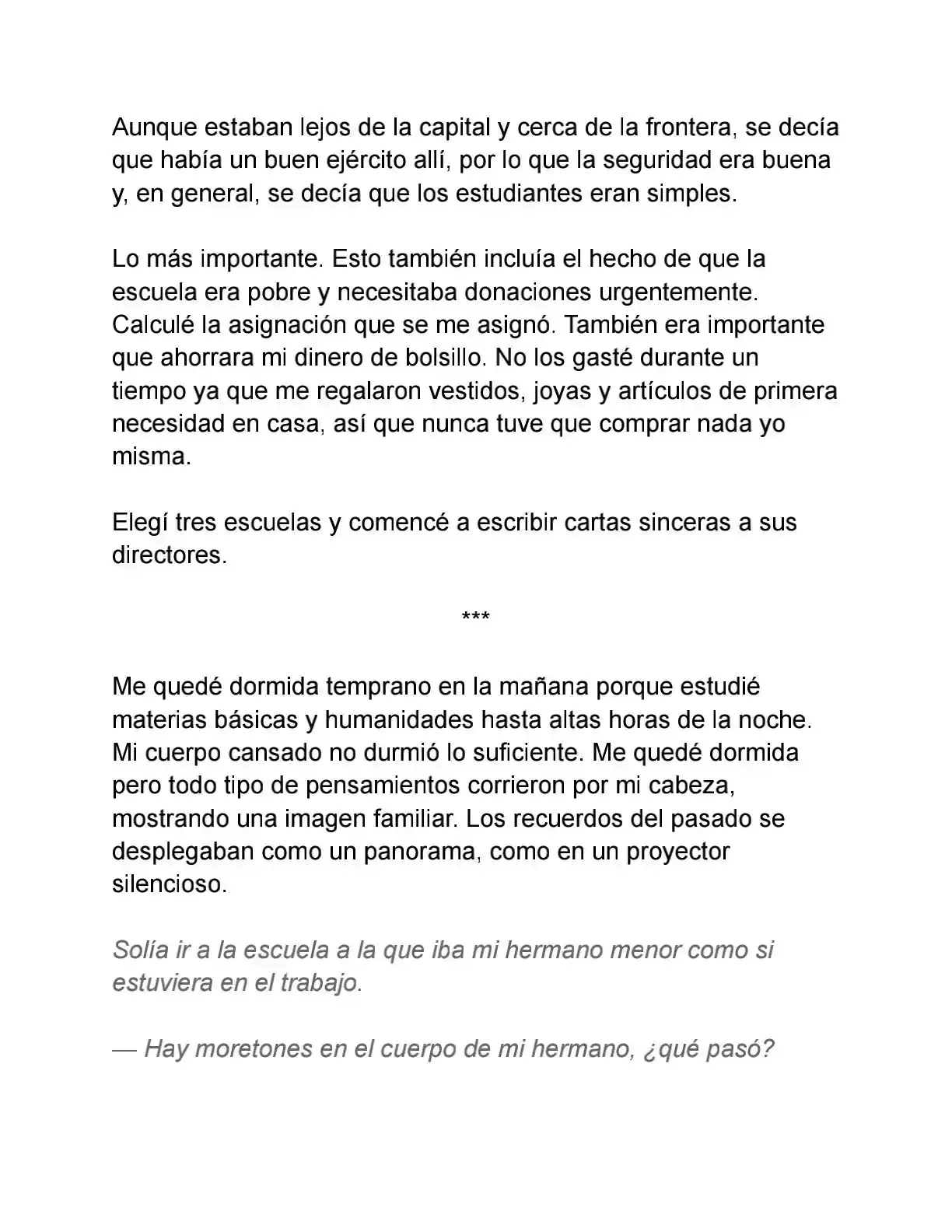 Primero Escondamos A Mi Hermano (Novela) - Capítulo 19 - Página 7 - LectorTMOo