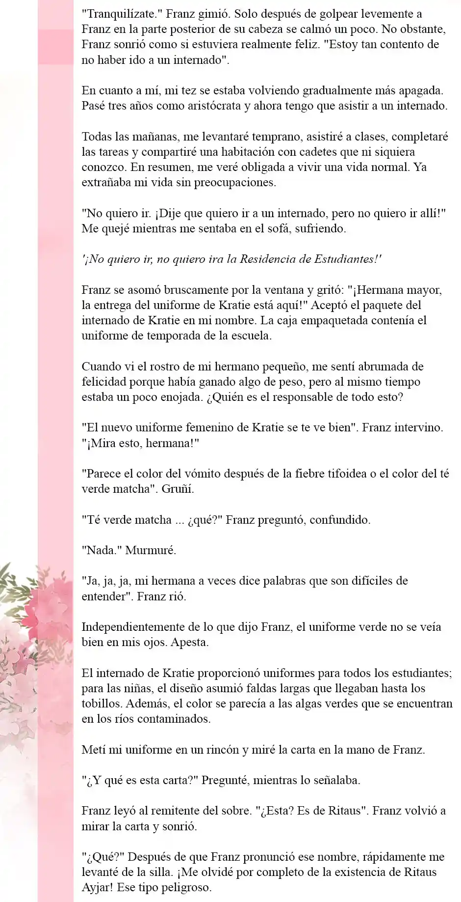Primero Escondamos A Mi Hermano (Novela) - Capítulo 2 - Página 8 - LectorTMOo