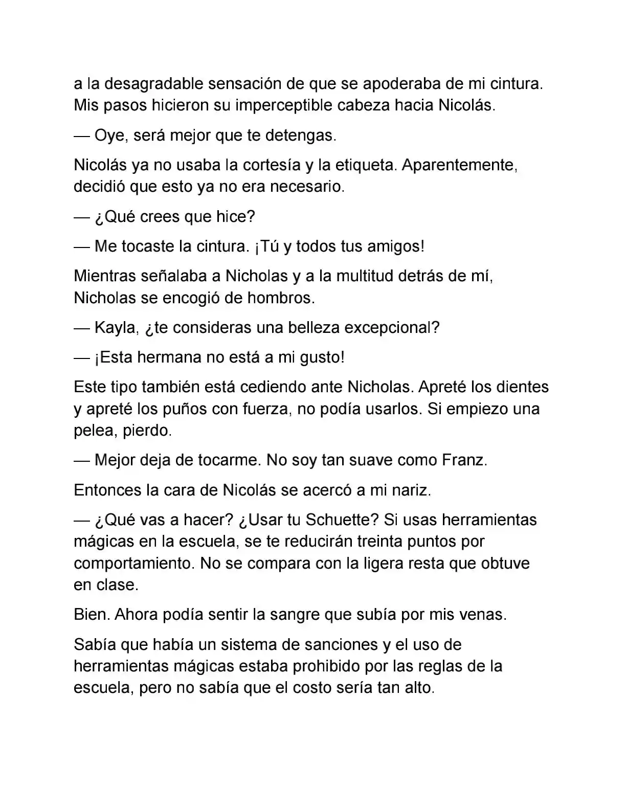 Primero Escondamos A Mi Hermano (Novela) - Capítulo 20 - Página 5 - LectorTMOo