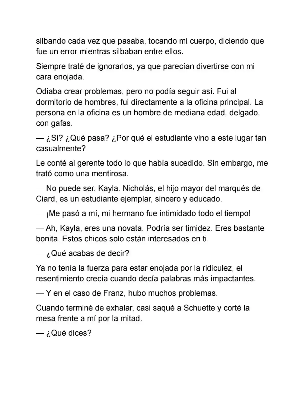 Primero Escondamos A Mi Hermano (Novela) - Capítulo 20 - Página 7 - LectorTMOo