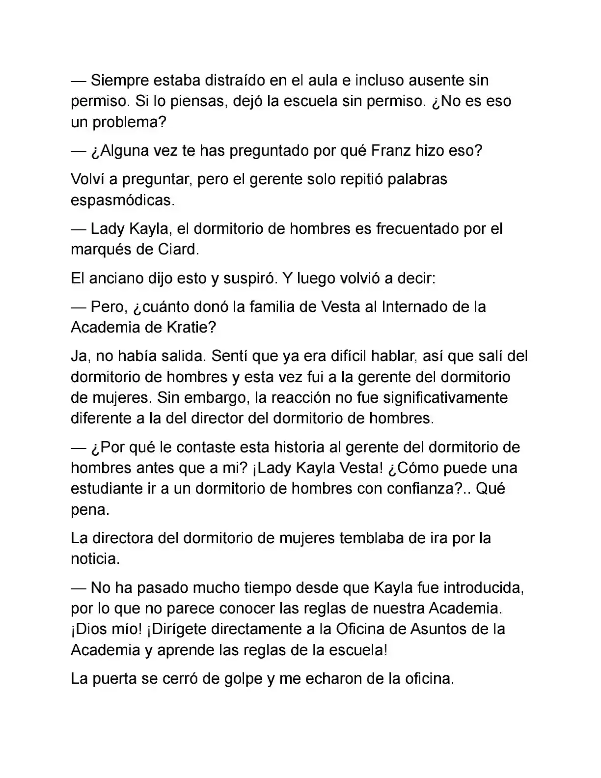 Primero Escondamos A Mi Hermano (Novela) - Capítulo 20 - Página 8 - LectorTMOo